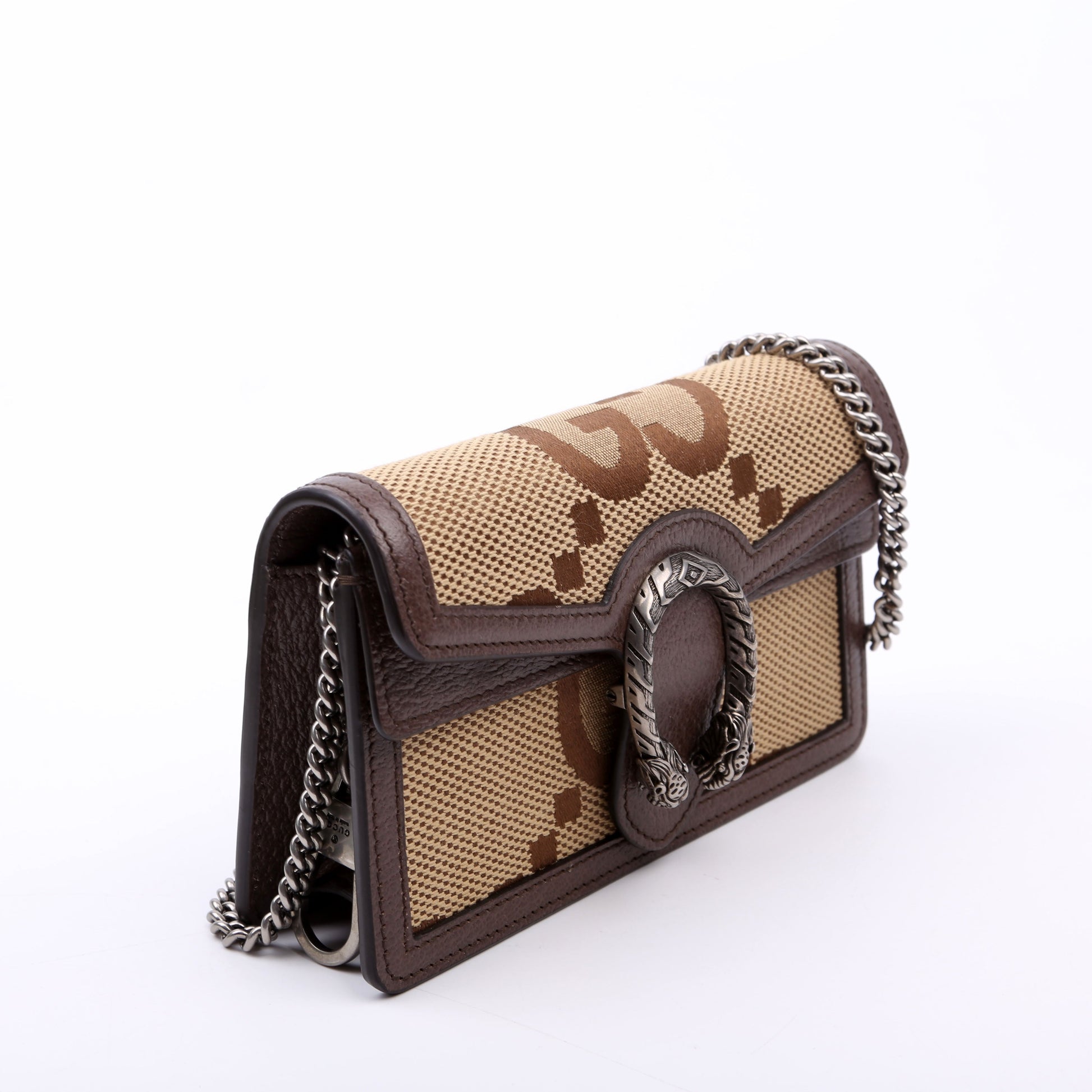 Gucci Dionysus Jumbo GG Super Brown Mini Travel Bag