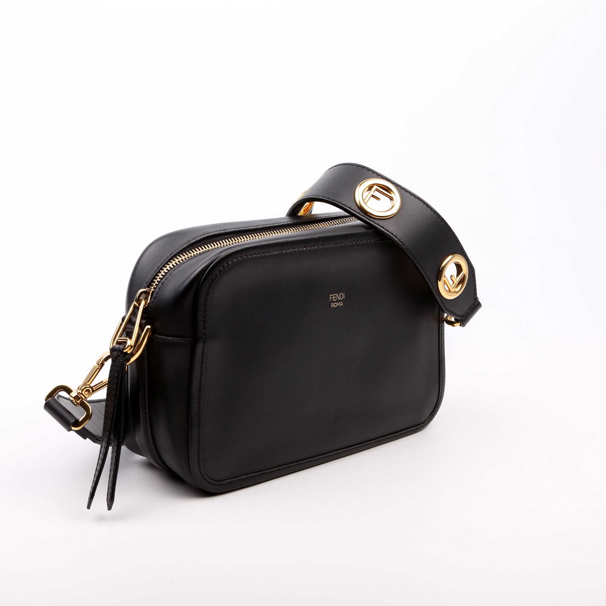 Fendi 8Bt287 Is Camera Bag Black Travel Bag