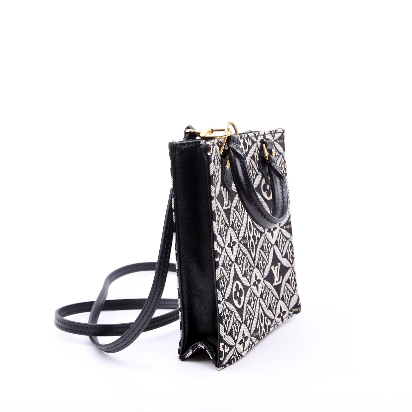 Louis Vuitton Sac Plat Since Jacquard Handbag