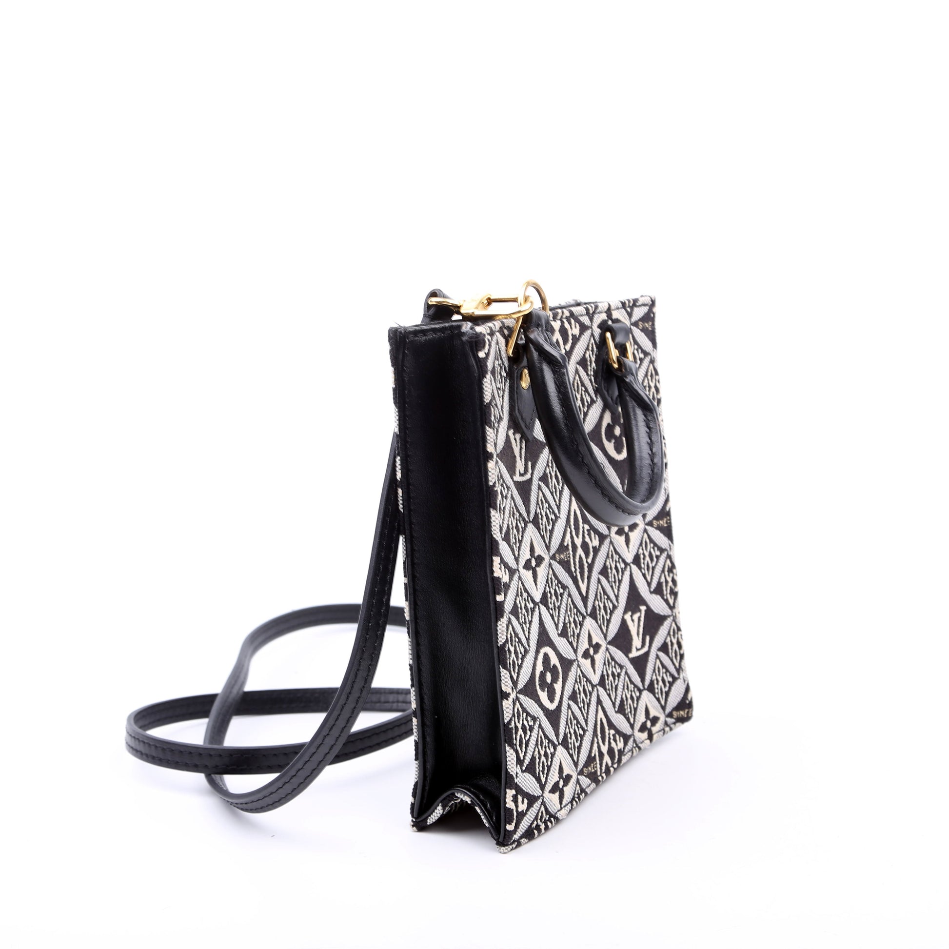 Louis Vuitton Sac Plat Since Jacquard Handbag
