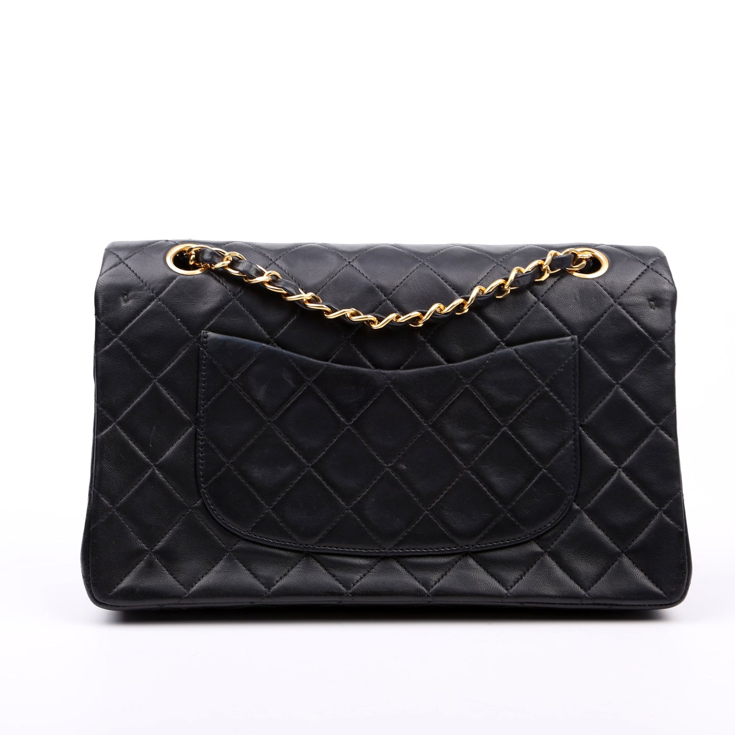 Chanel Classic Flap Lambskin Handbag Medium Lambskin