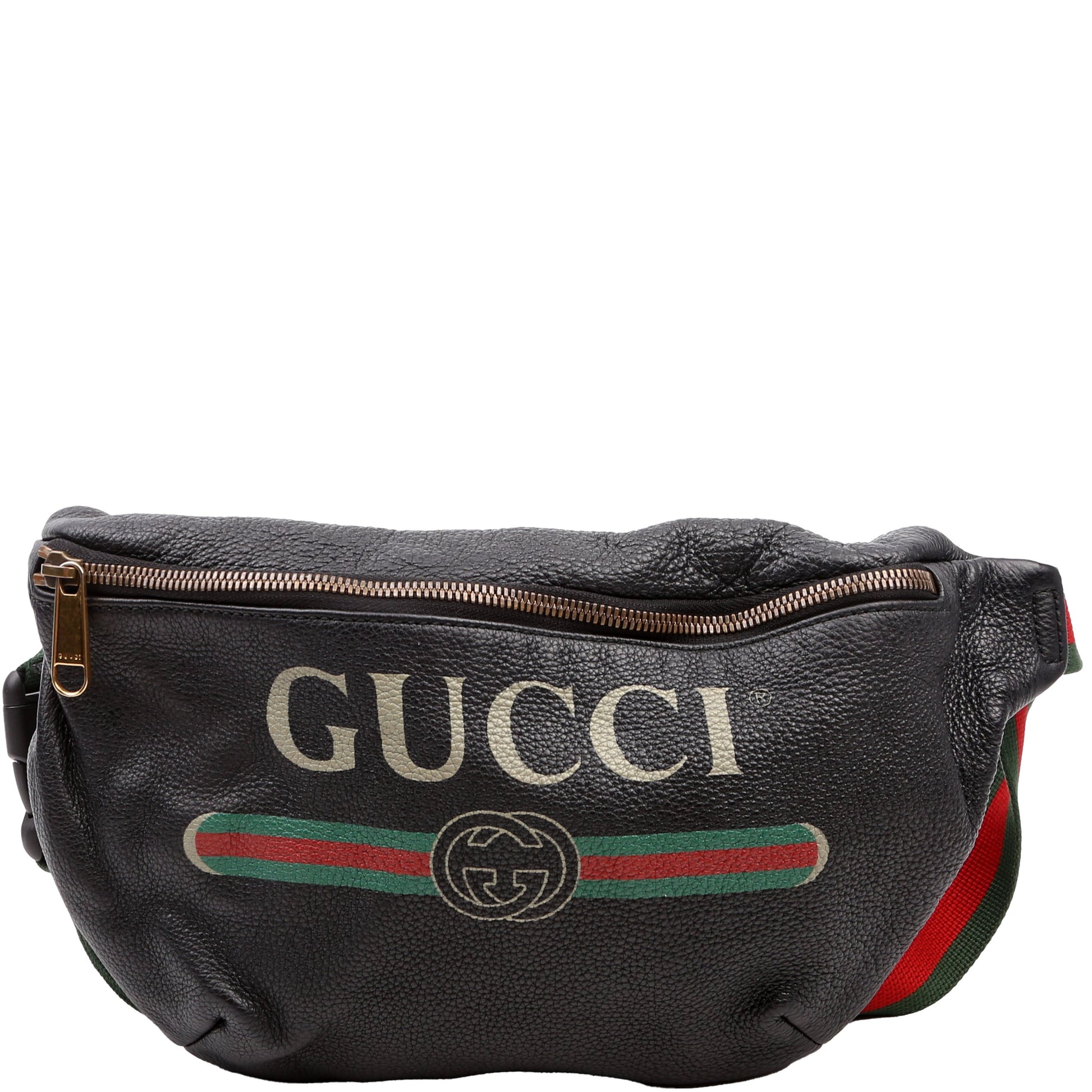 Gucci Retro Black Medium Belt