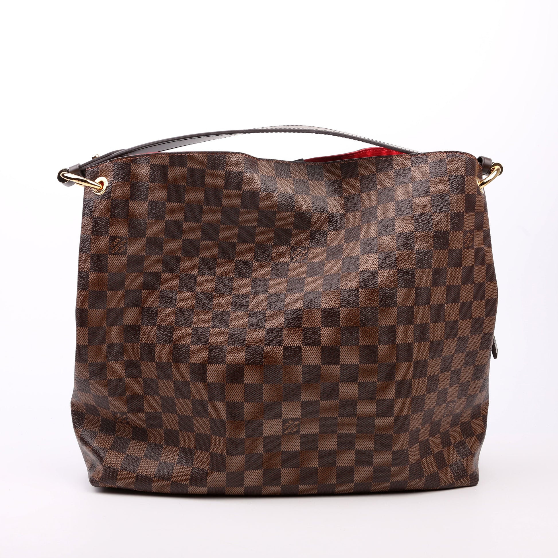 Louis Vuitton HOLD Graceful MM Ebene Damier Handbag