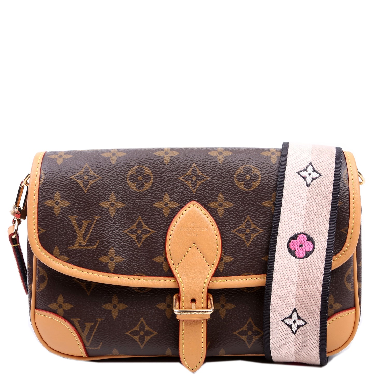 Louis Vuitton Diane New Model Satchel Monogram Satchel Bag