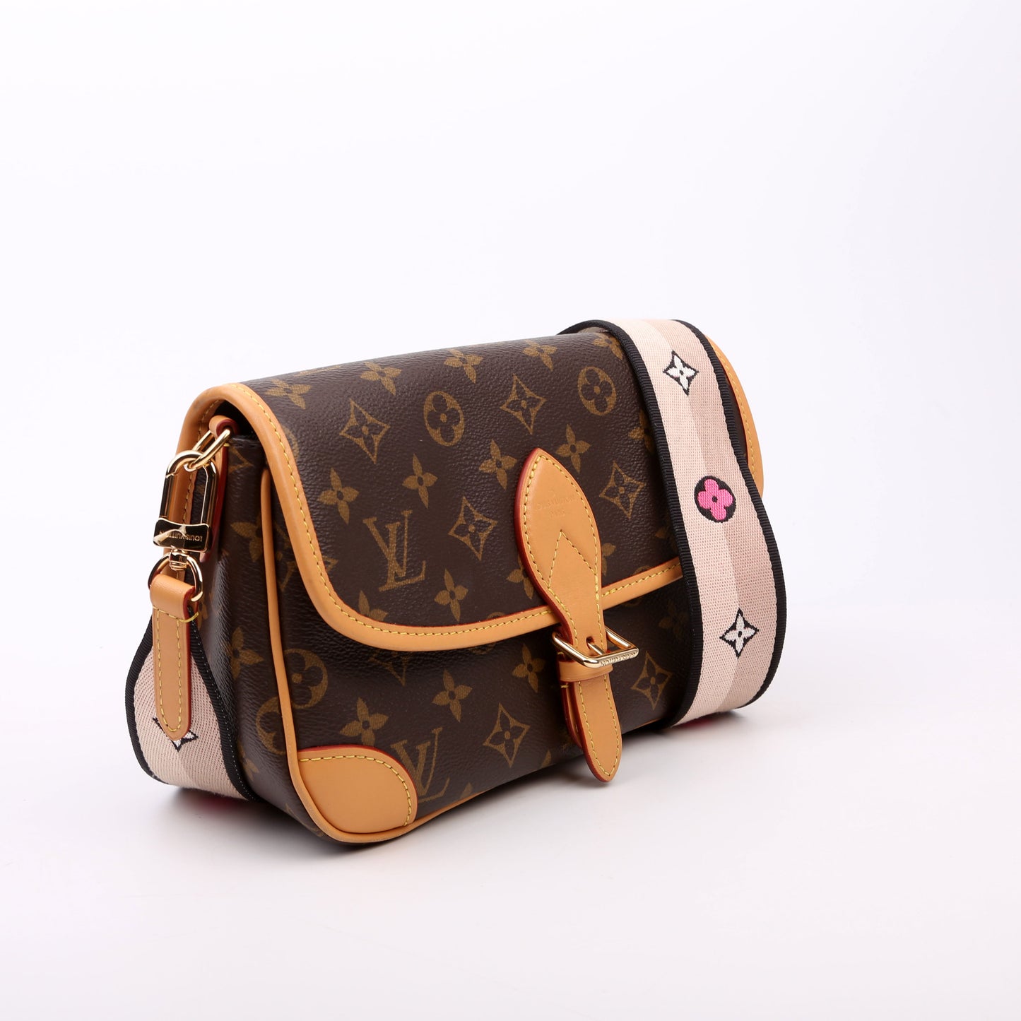 Louis Vuitton Diane New Model Satchel Monogram Satchel Bag