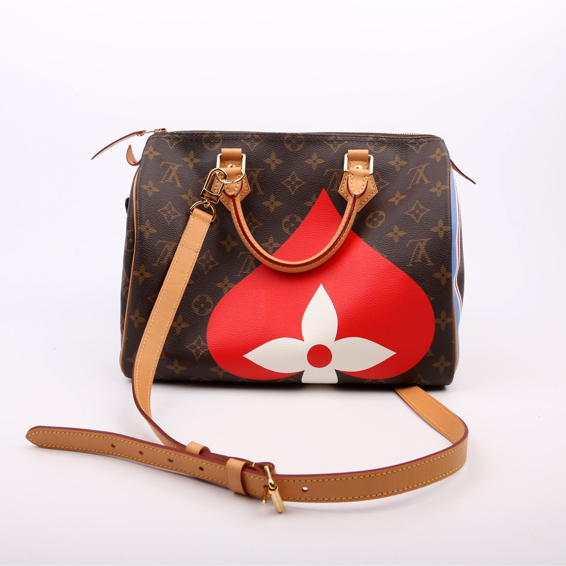 Louis Vuitton Speedy 30 Bandouliere Game On Handbag On 1