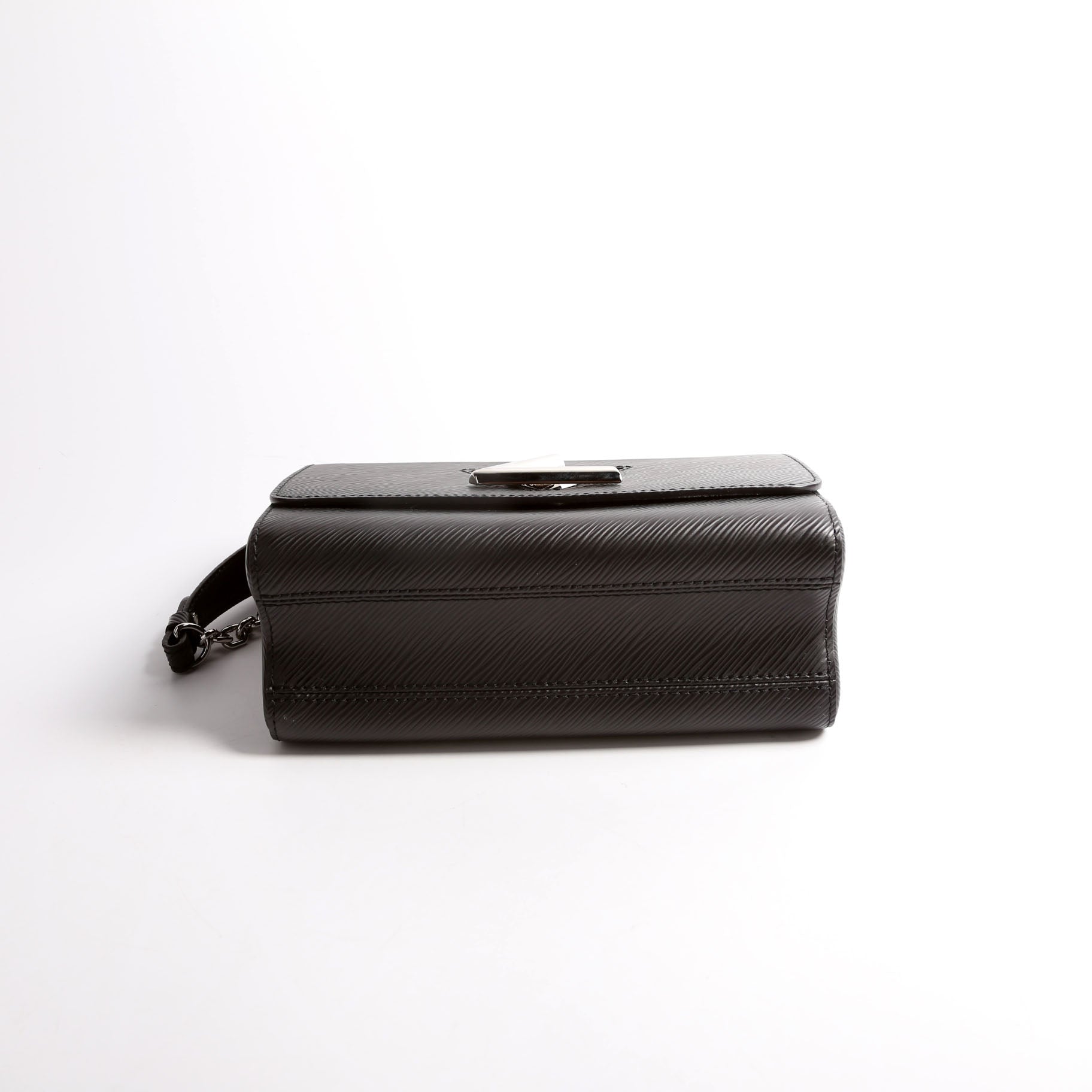 Louis Vuitton Twist Black MM Epi Handbag Black 2