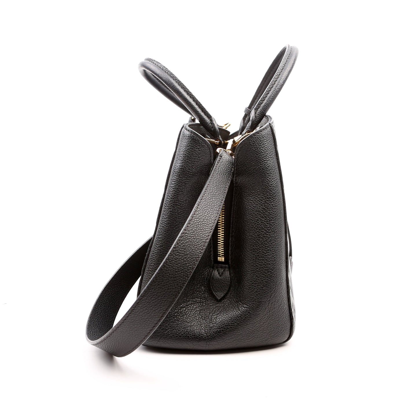 Louis Vuitton Montaigne MM Empriente Black Handbag