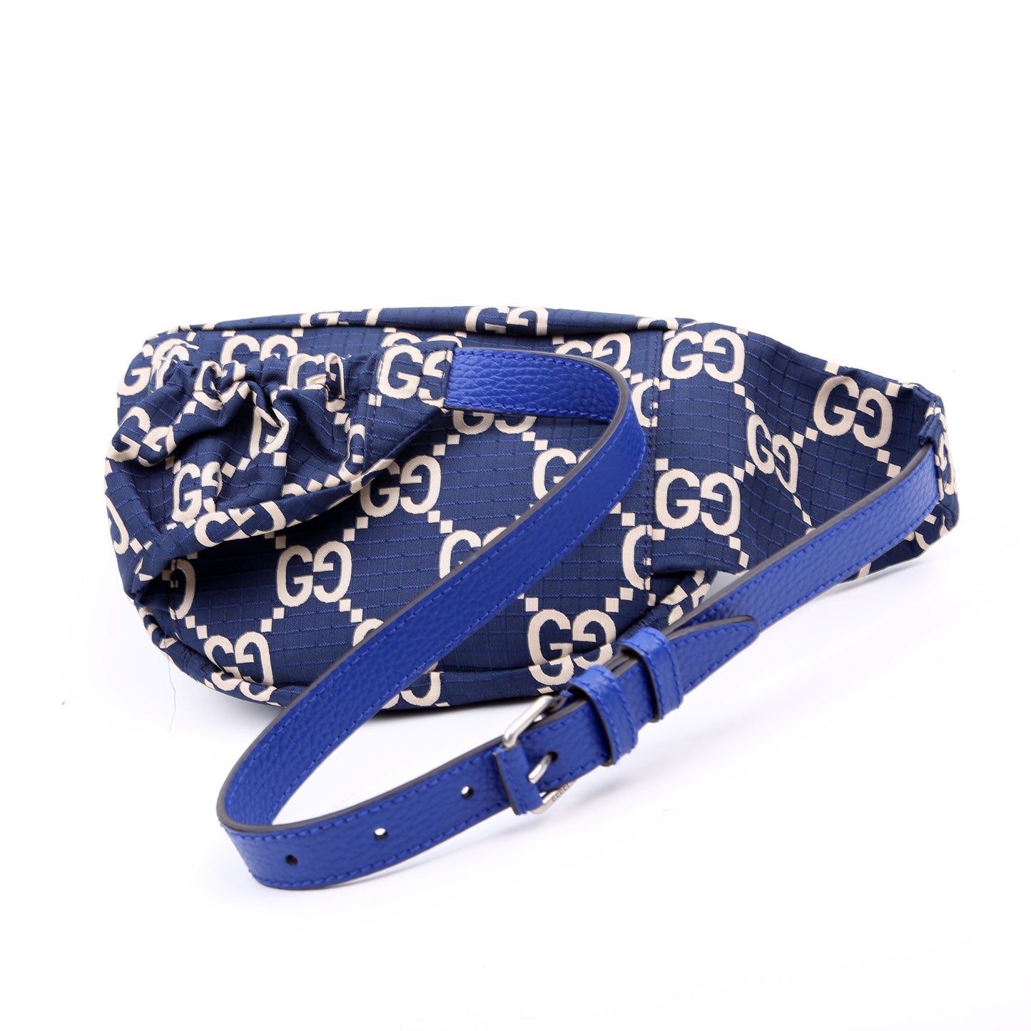 Gucci Ripstop Nylon Blue Belt