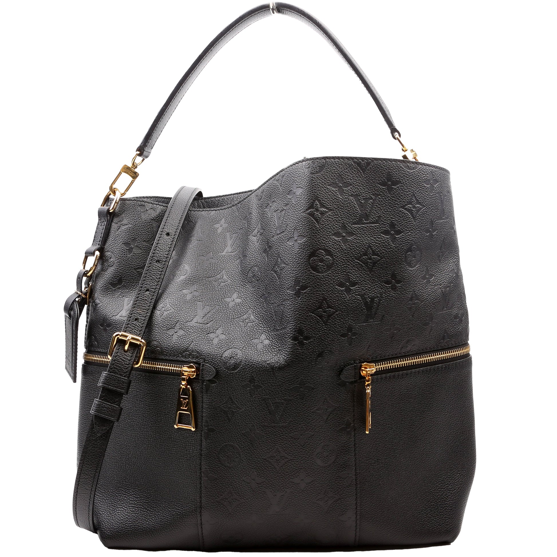 Louis Vuitton Melie Empreinte Black Handbag Black 1