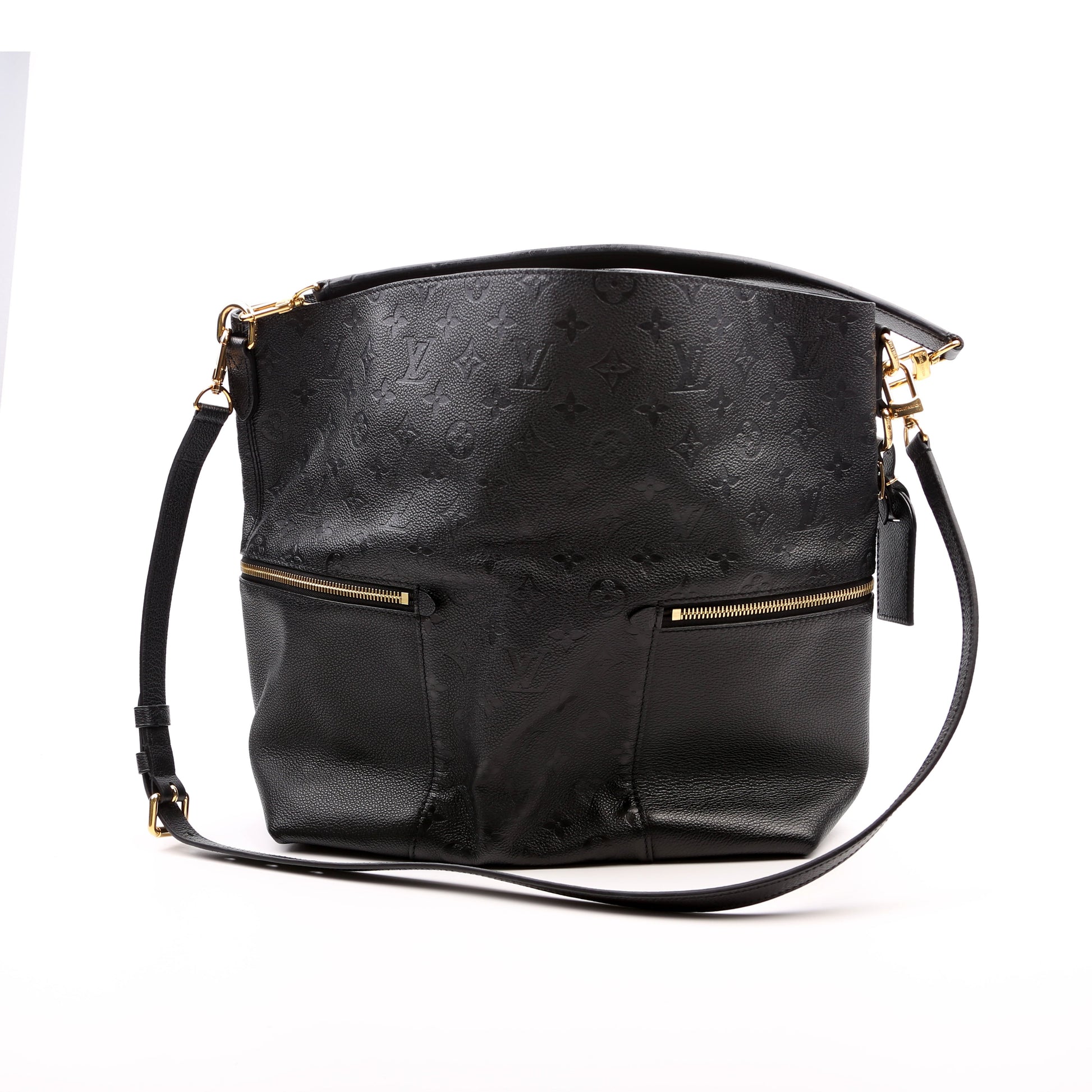 Louis Vuitton Melie Empreinte Black Handbag Black 1