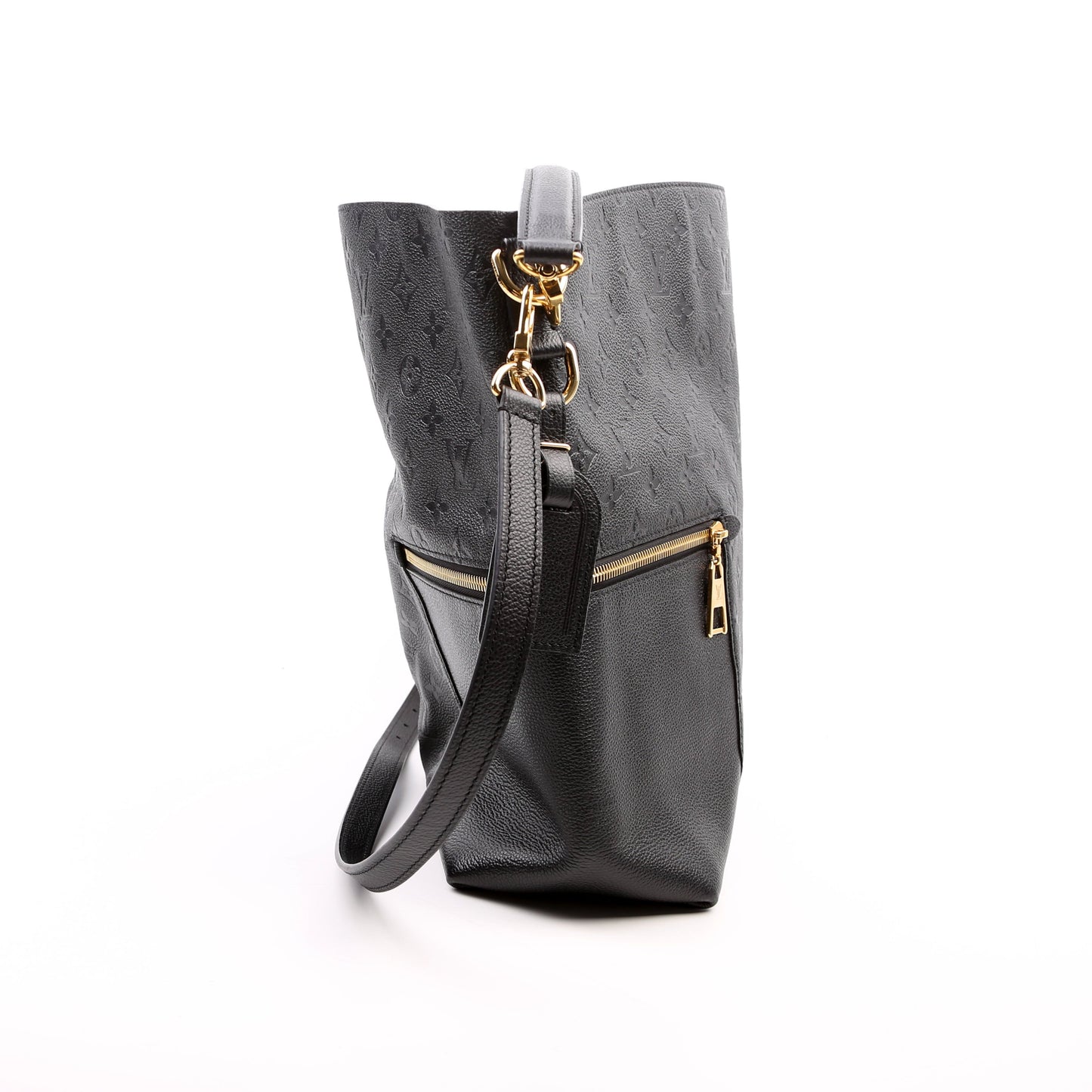 Louis Vuitton Melie Empreinte Black Handbag Black 1
