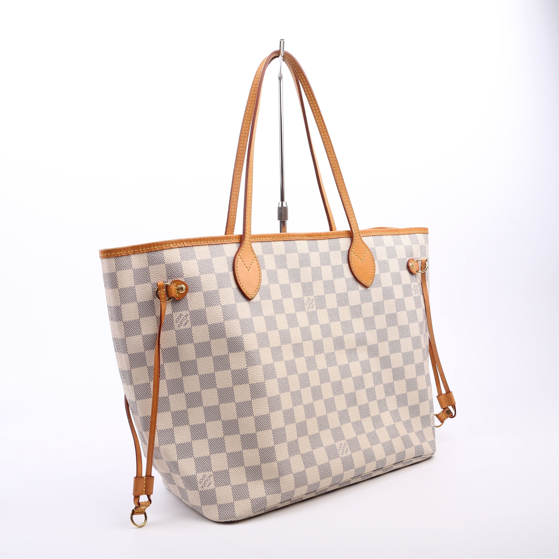 Louis Vuitton Neverfull MM Azur Damier Wallet Case Azur 6