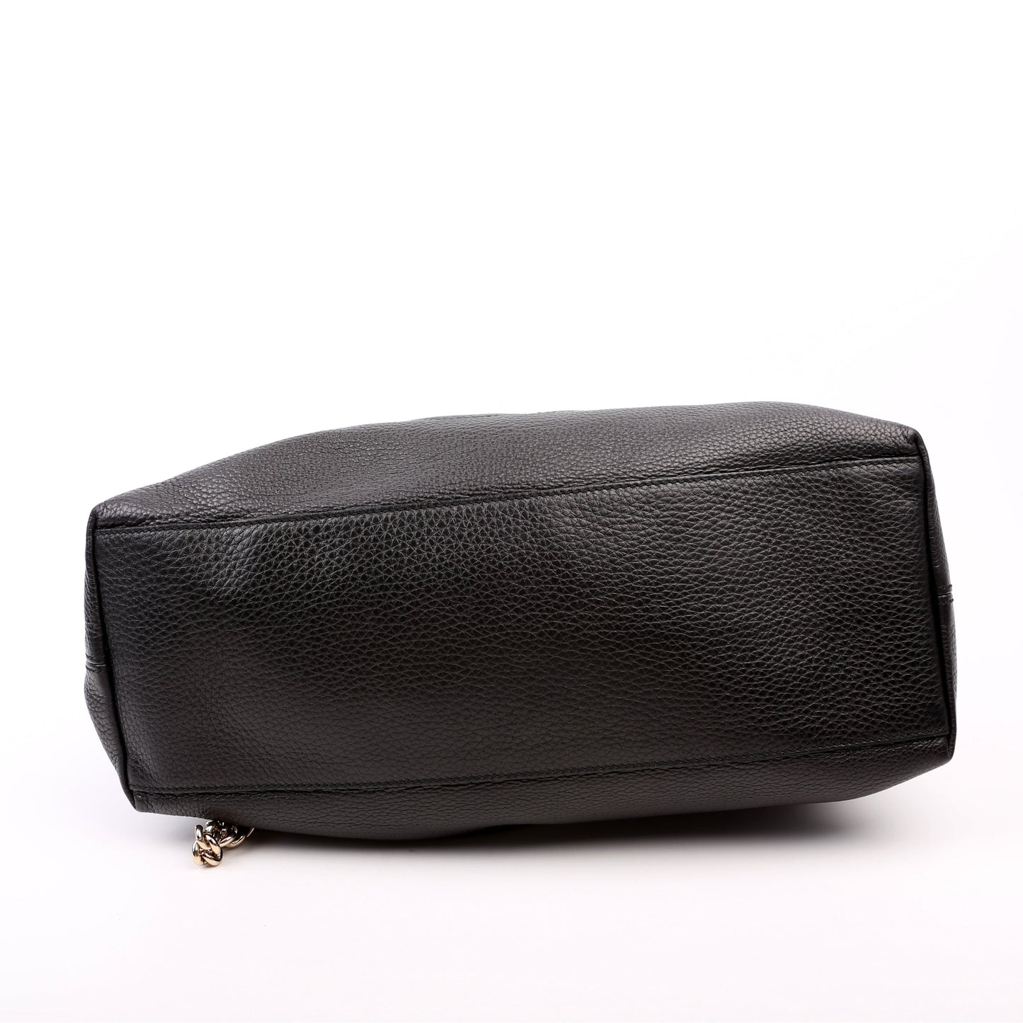Gucci Soho Leather Black Medium Shoulder Bag Black 1