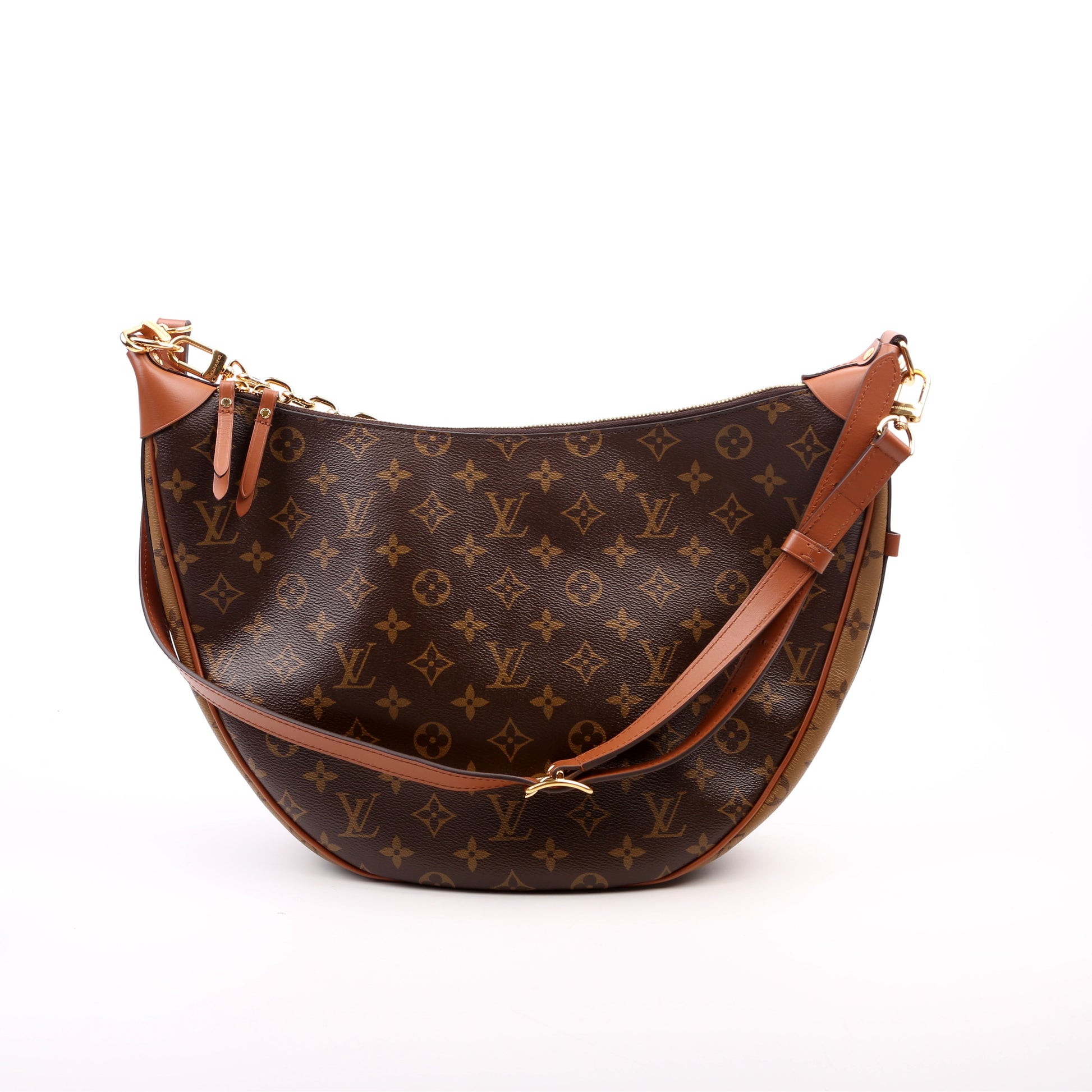 Louis Vuitton Loop Reverse Monogram Shoulder Bag Monogram 10