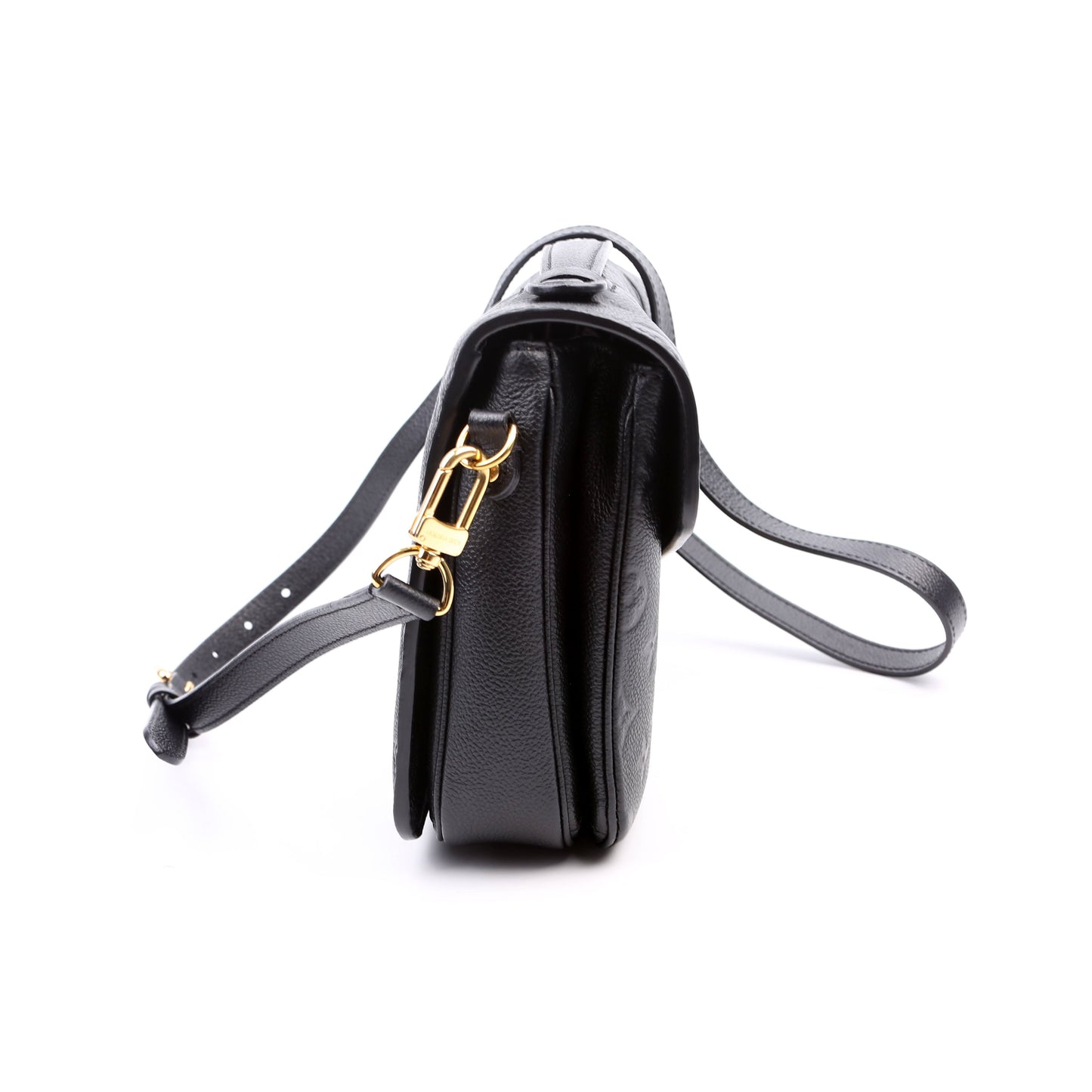 Louis Vuitton Pochette Metis Empreinte Black Clutch Bag Black 3