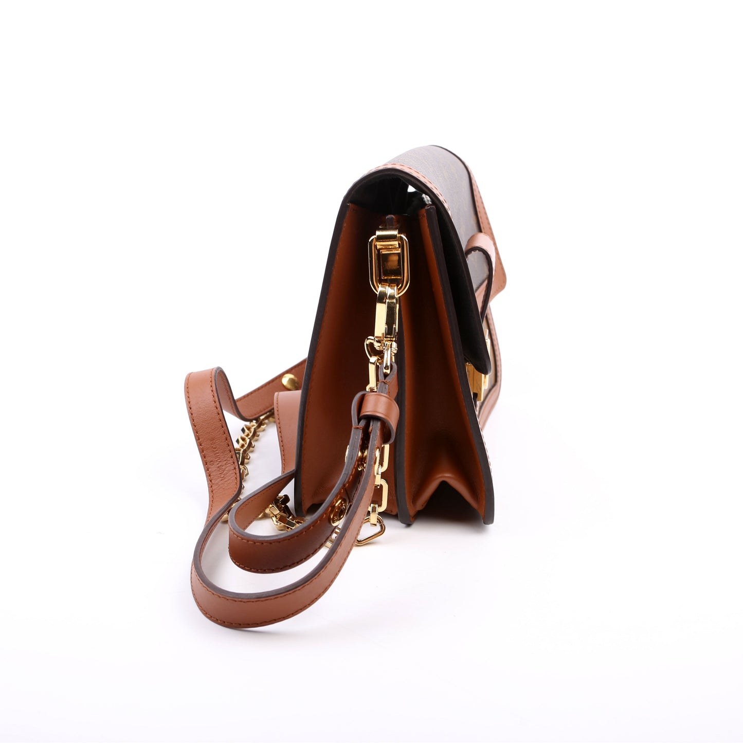 Louis Vuitton Dauphine MM Reverse Monogram Handbag Monogram 5