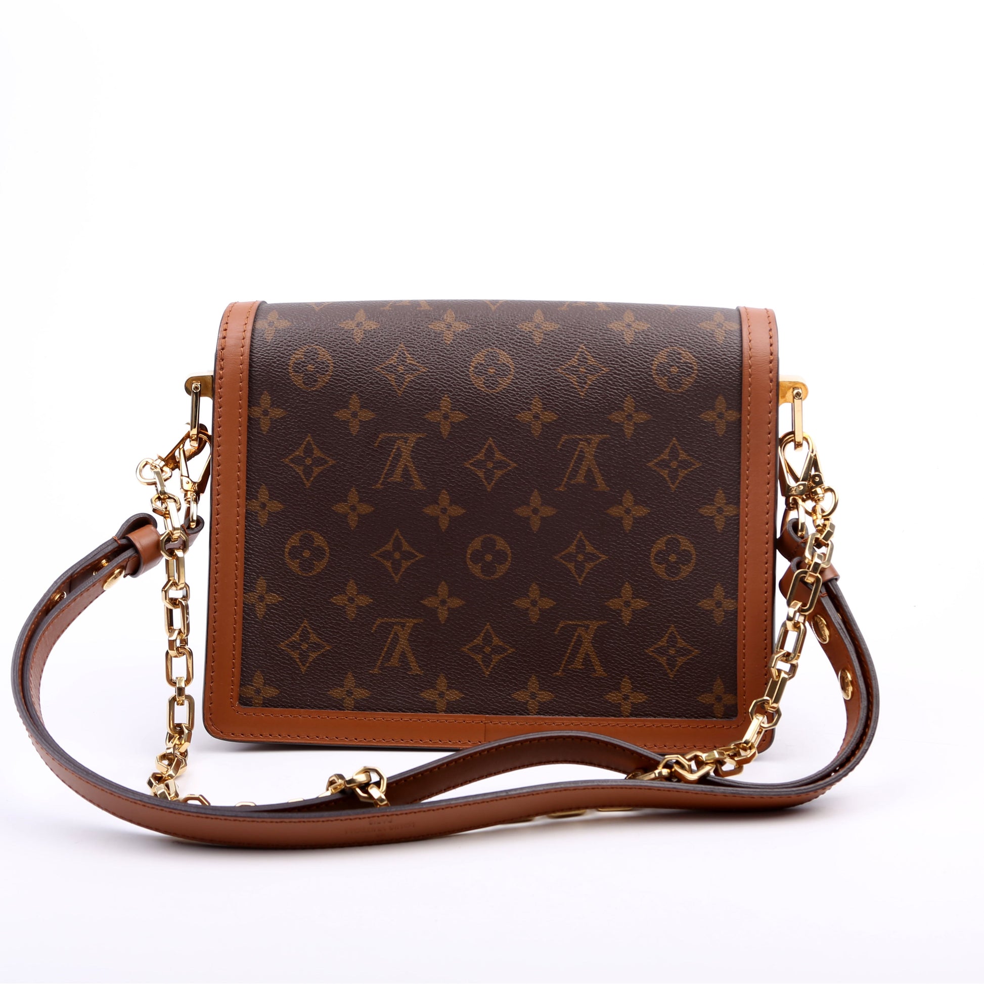 Louis Vuitton Dauphine MM Reverse Monogram Handbag Monogram 4