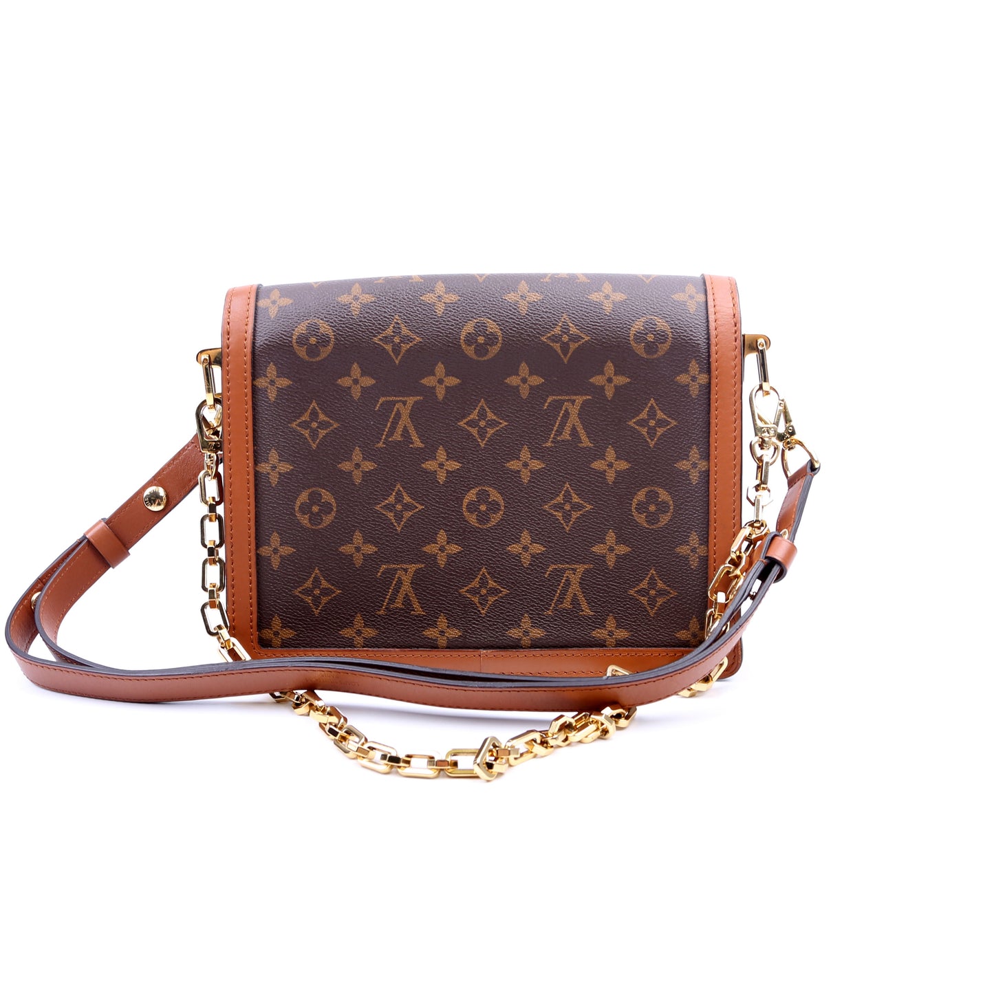 Louis Vuitton Dauphine MM Reverse Monogram Handbag Monogram 6