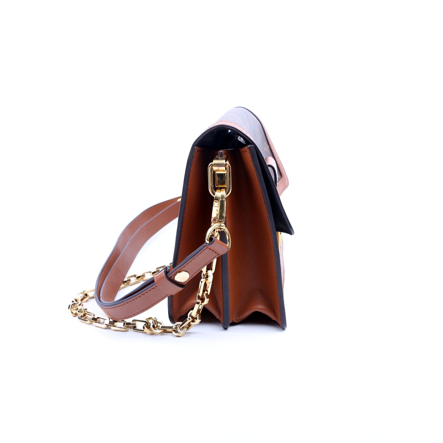 Louis Vuitton Dauphine MM Reverse Monogram Handbag Monogram 6