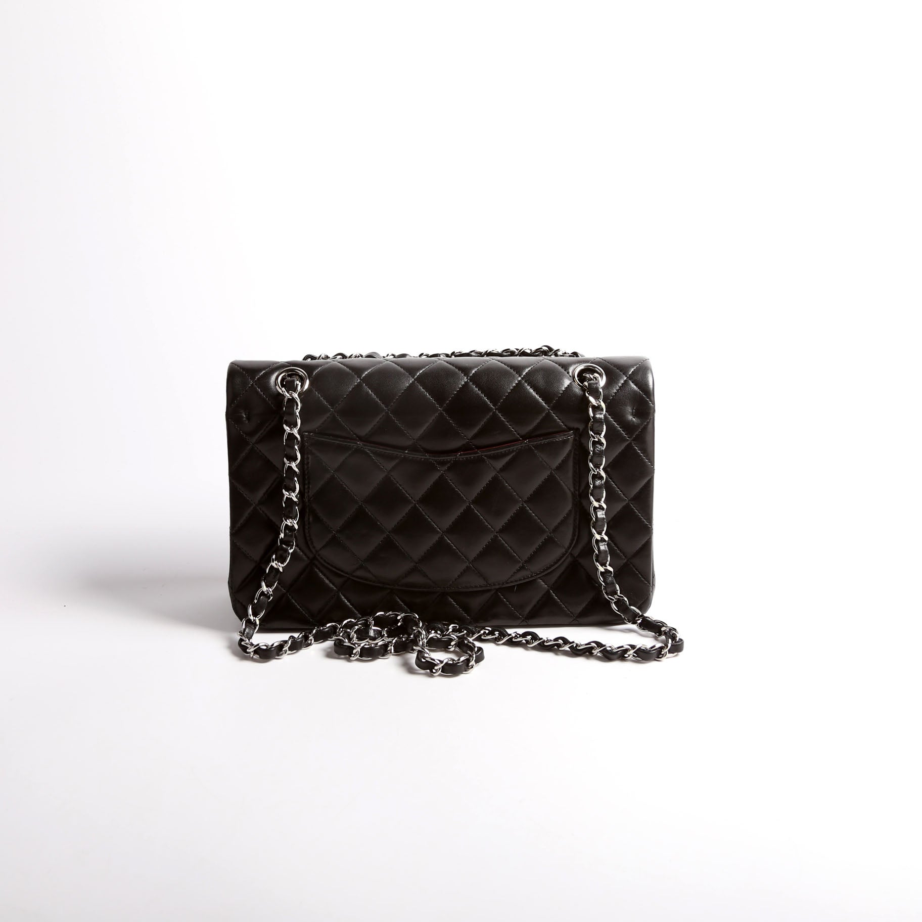 Chanel Classic Flap Lambskin 17-20M Black Handbag