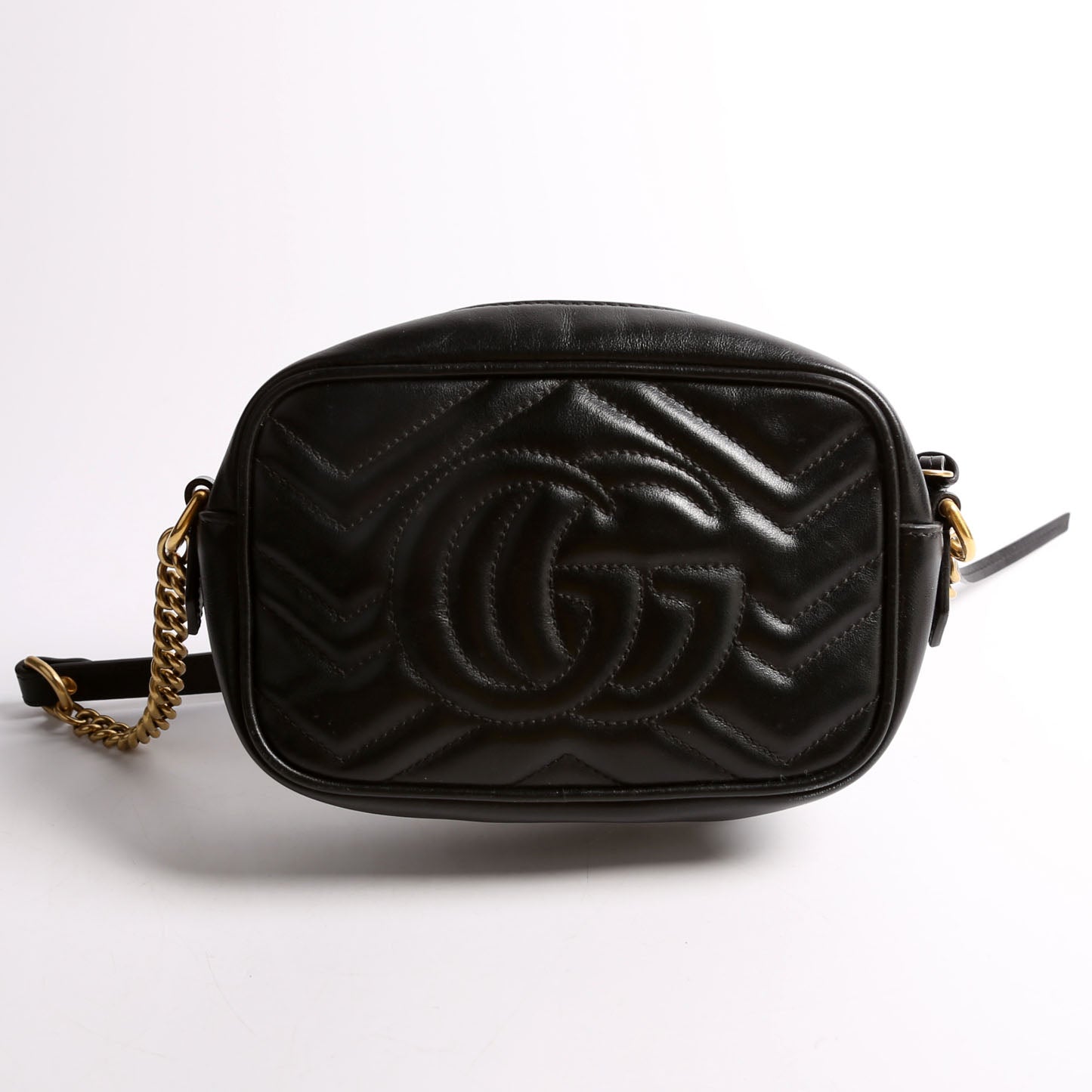 Gucci Marmont Camera Black Mini Travel Bag Black 5
