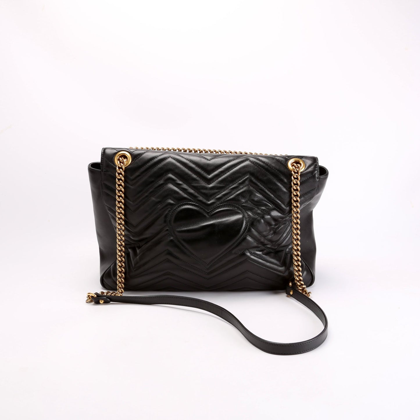 Gucci Marmont Black Large Handbag
