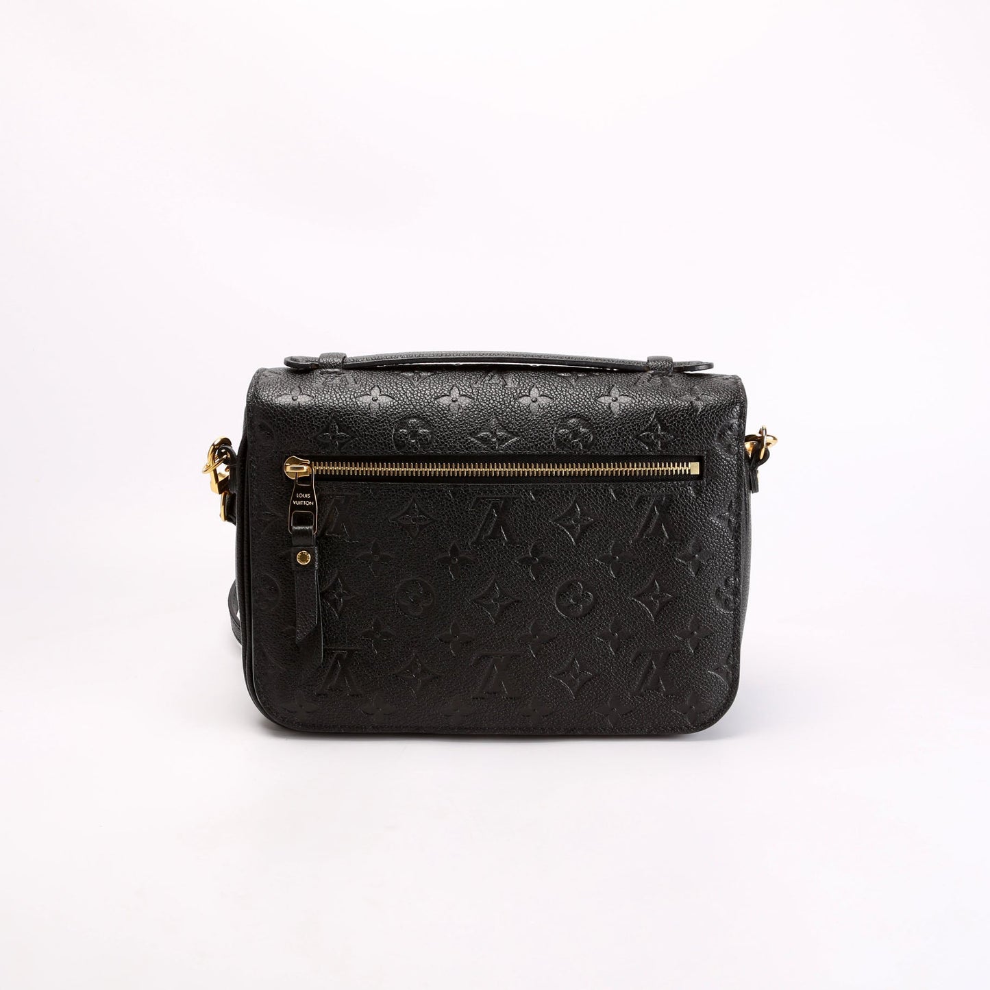 Louis Vuitton Pochette Metis Empreinte Black Clutch Bag Black 8