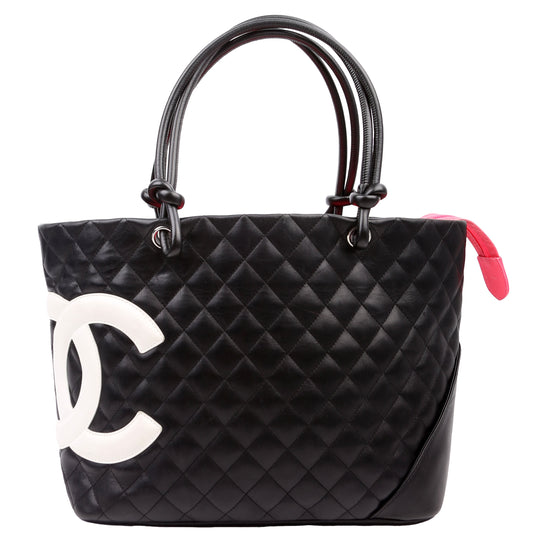 Chanel Cambon Ligne Black Tote Bag
