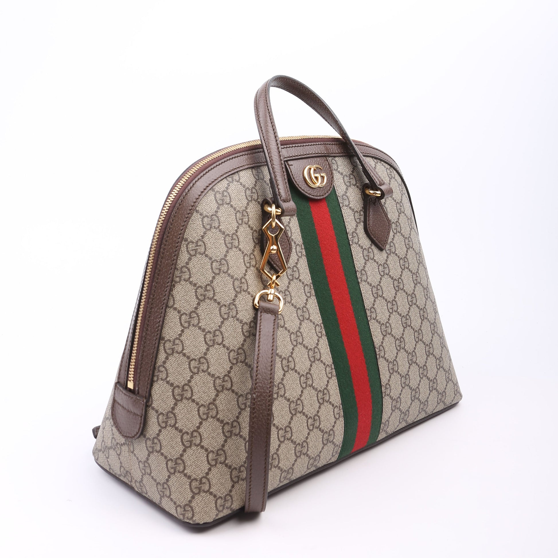 Gucci Ophidia Medium Top Handle Travel Bag Handle 1