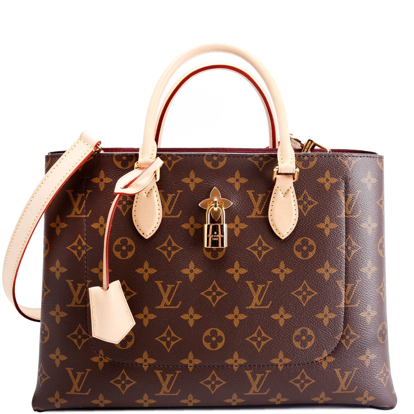 Louis Vuitton Flower Monogram Tote Bag Monogram 9