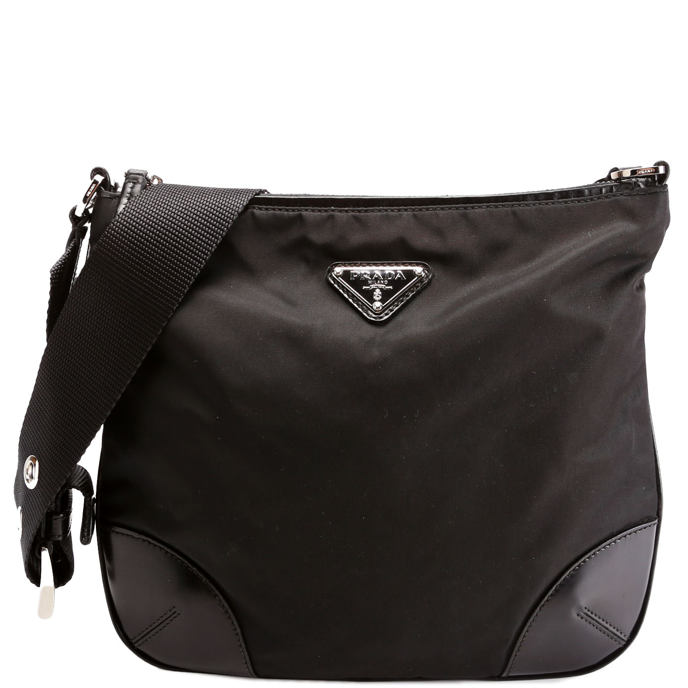 Prada Shoulder Bag Nylon Black