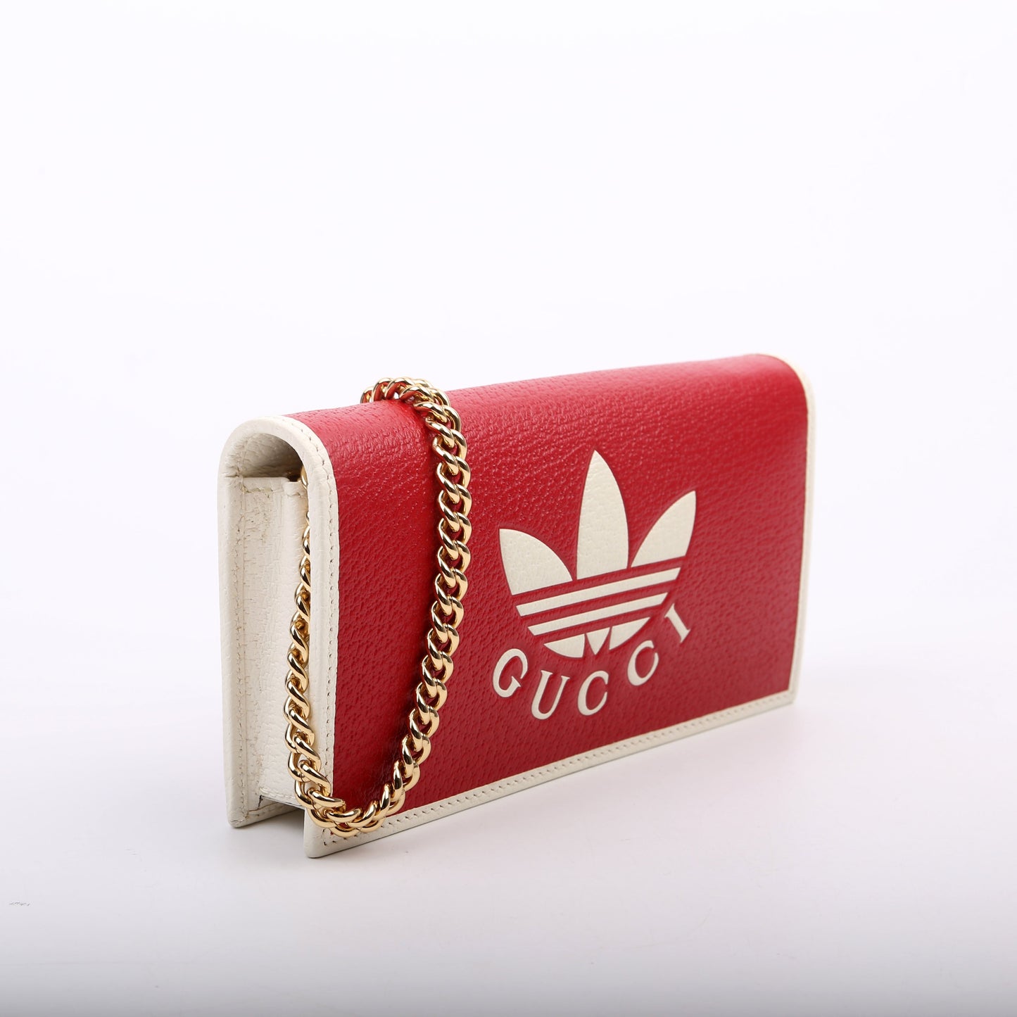 Gucci X Adidas WOC Calfskin Red Travel Bag