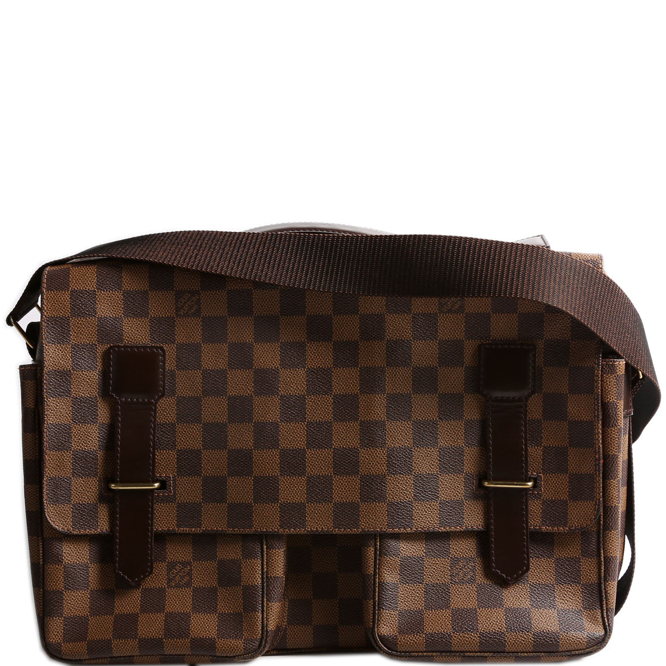 Louis Vuitton Broadway Messenger Ebene Crossbody Bag