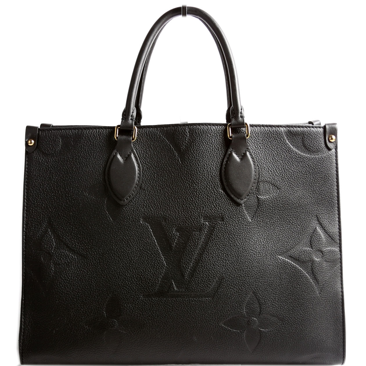 Louis Vuitton ONTHEGO MM Empreinte Black Handbag