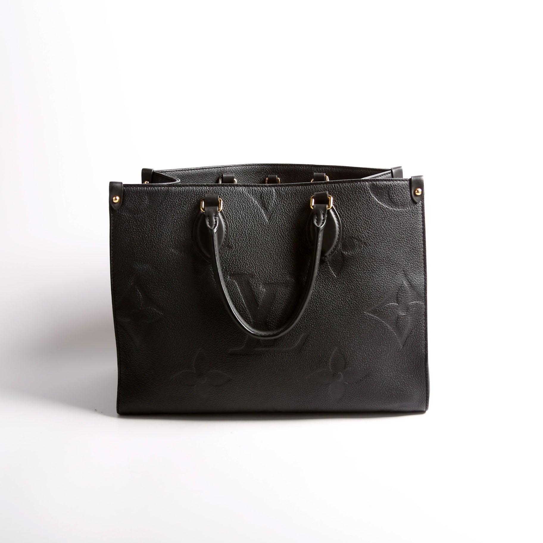 Louis Vuitton ONTHEGO MM Empreinte Black Handbag