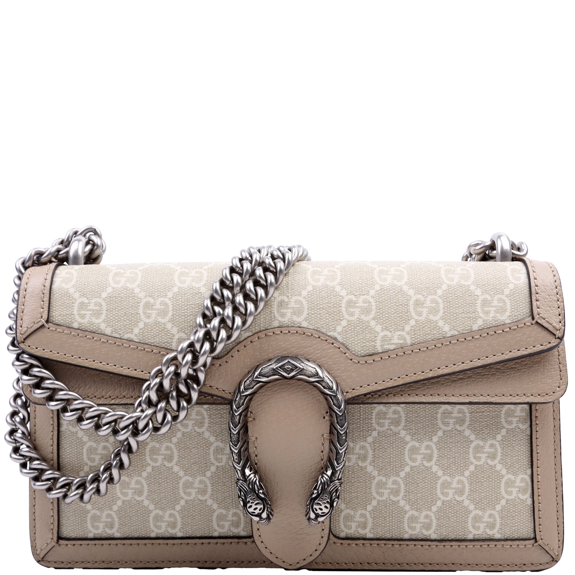 Gucci Dionysus GG Supreme Beige Small Travel Bag
