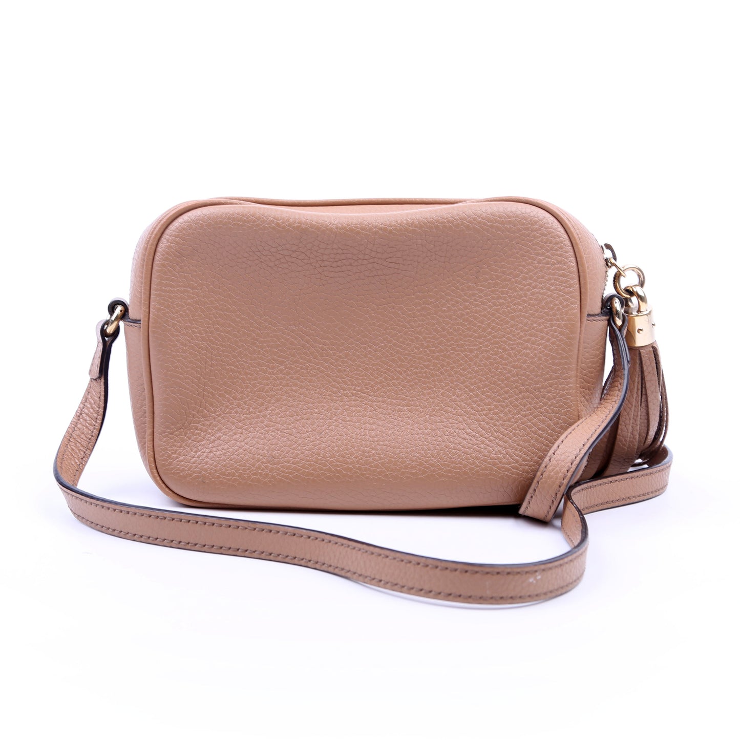 Gucci Soho Disco Tan Crossbody Bag Tan 5