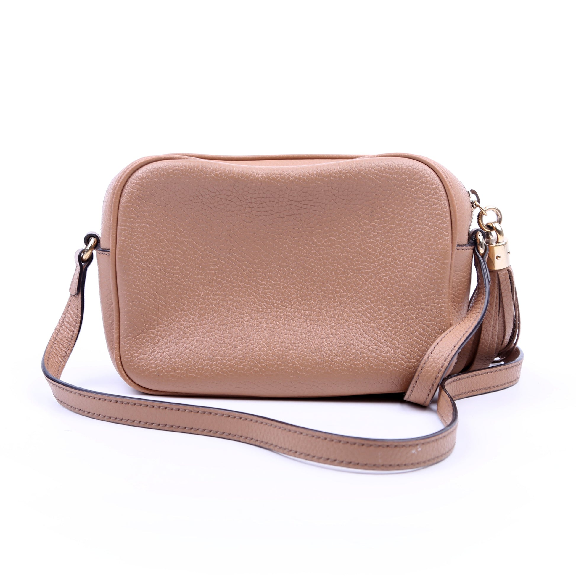 Gucci Soho Disco Tan Crossbody Bag Tan 5