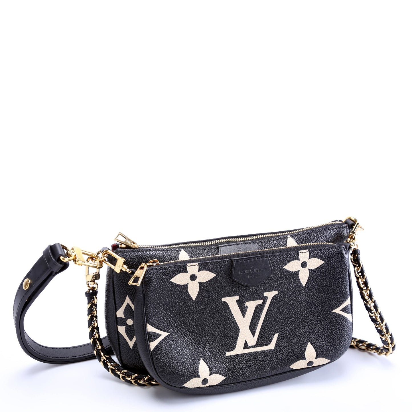 Louis Vuitton Multi Pochette Bicolor Empreinte Clutch Bag Empreinte 2