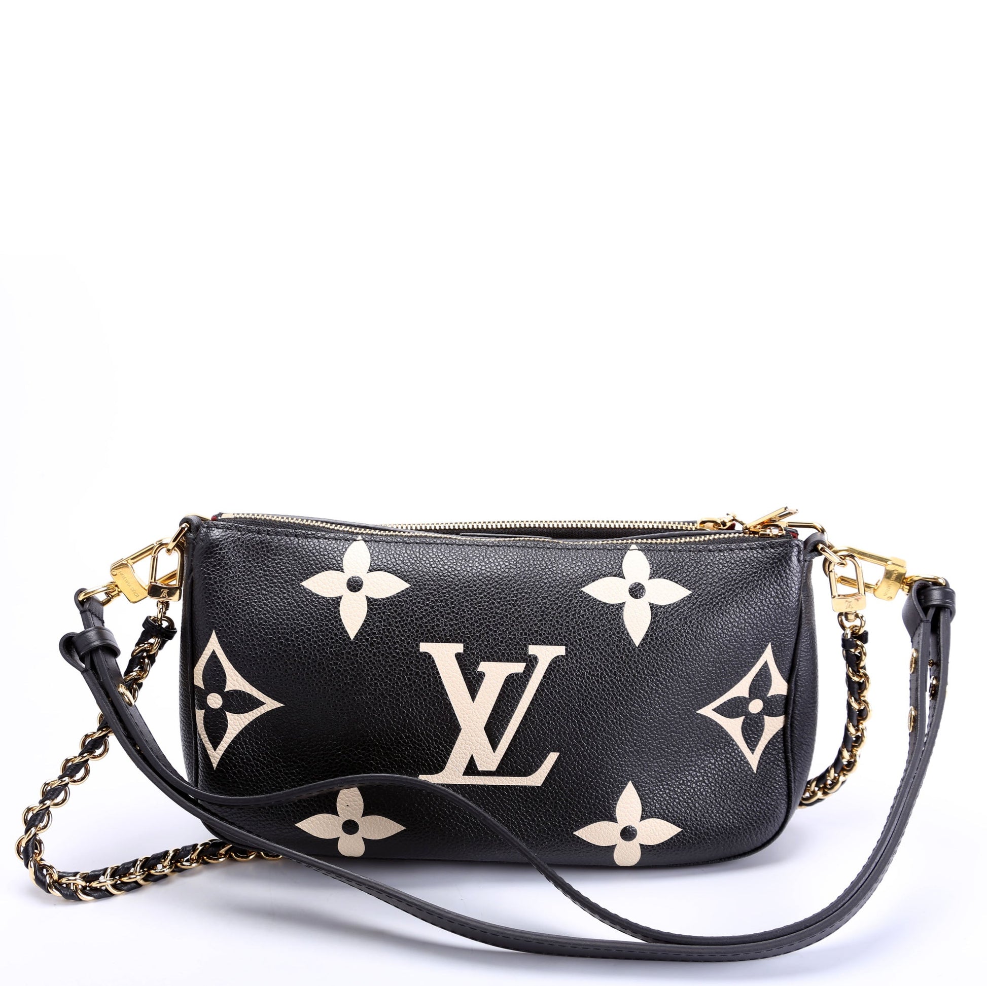 Louis Vuitton Multi Pochette Bicolor Empreinte Clutch Bag Empreinte 2