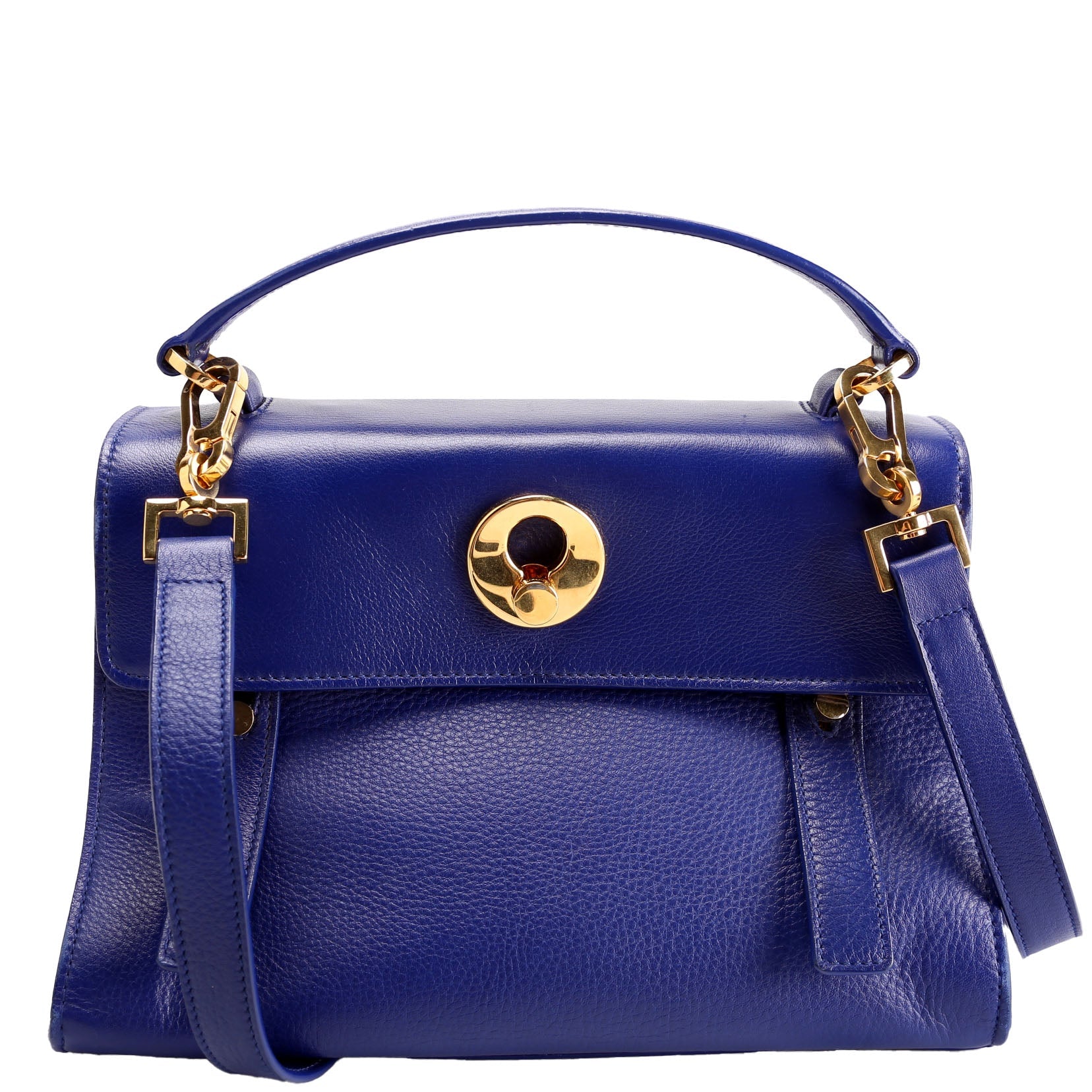 YSL Saint Laurent Saint Laurent To Bag Blue Mini Travel Bag