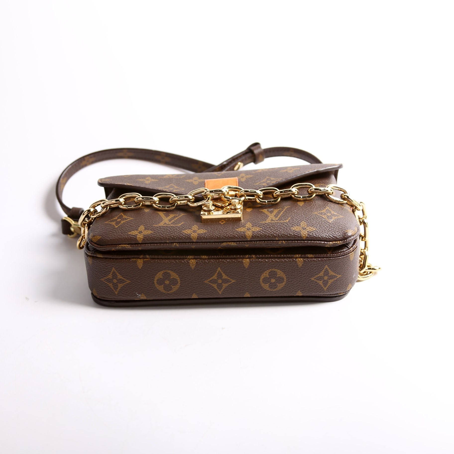 Louis Vuitton Pochette Metis East West Monogram Clutch Bag Monogram 3