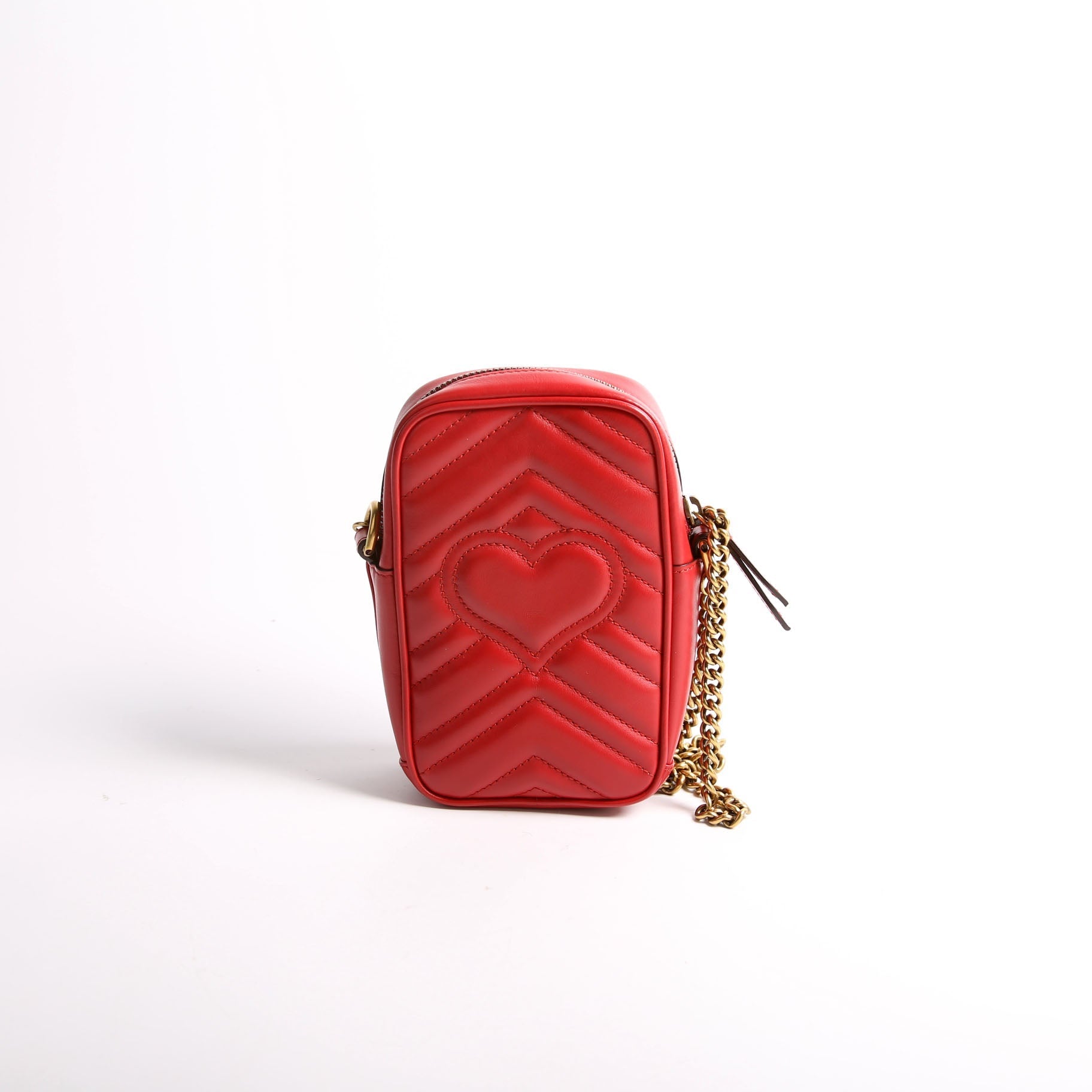 Gucci GG Marmont Red Mini Travel Bag