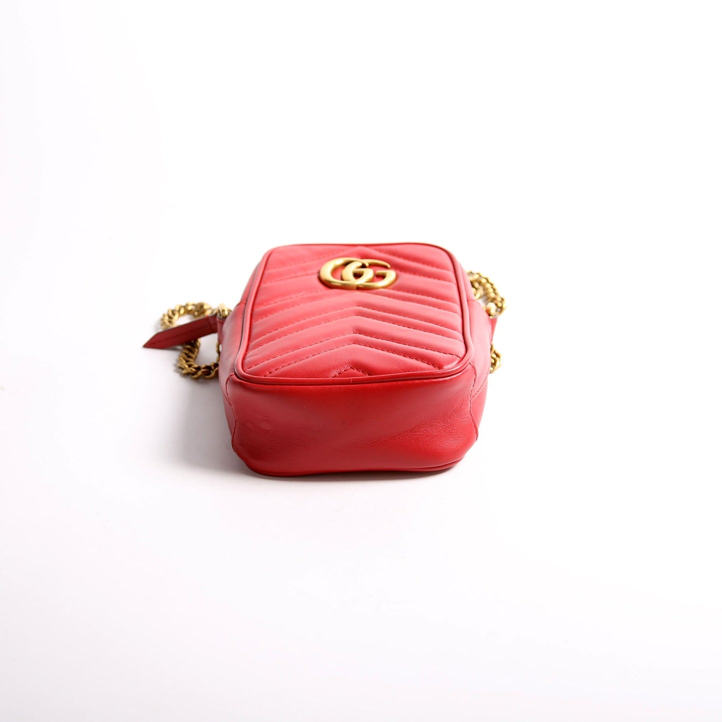 Gucci GG Marmont Red Mini Travel Bag