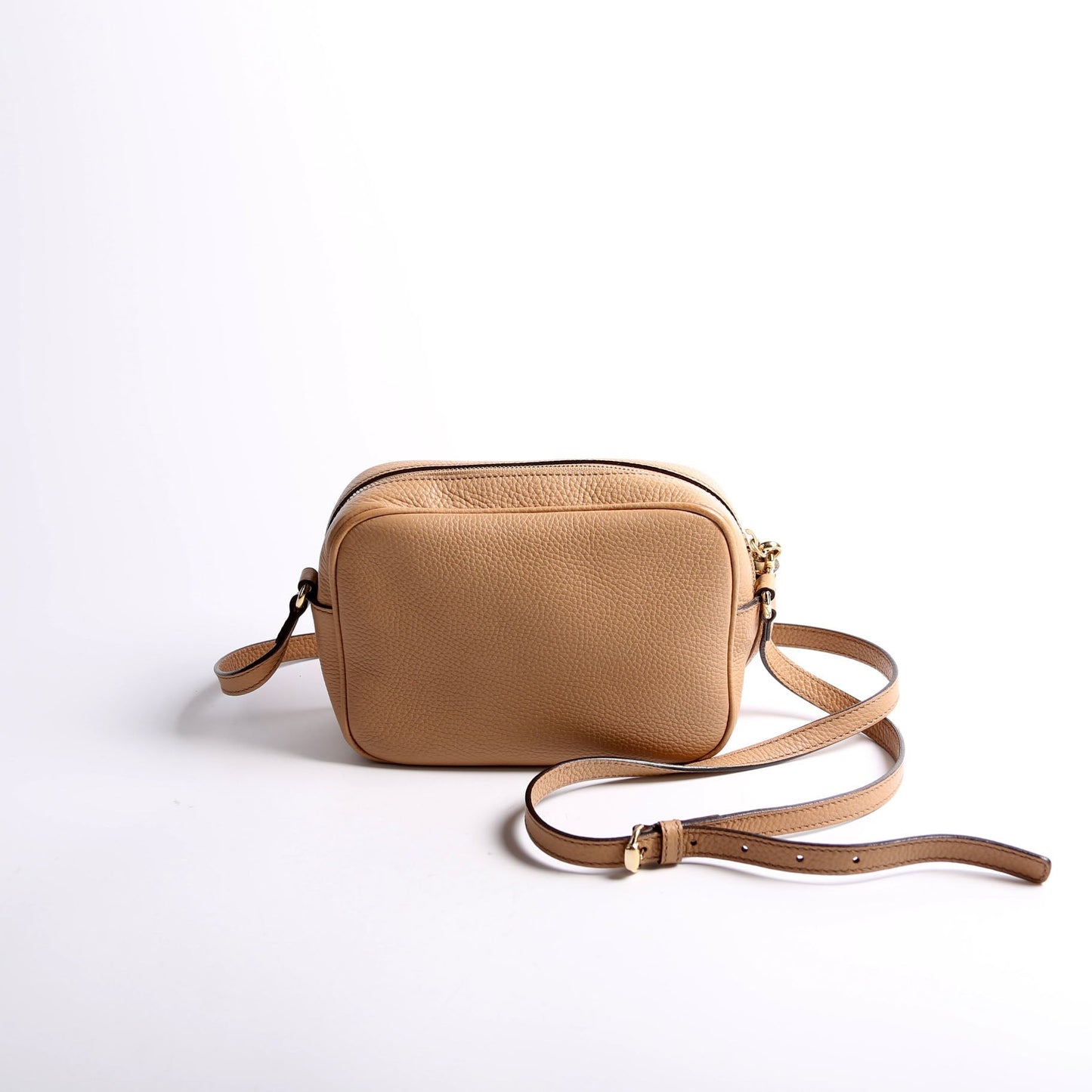 Gucci Soho Disco Tan Crossbody Bag Tan 6
