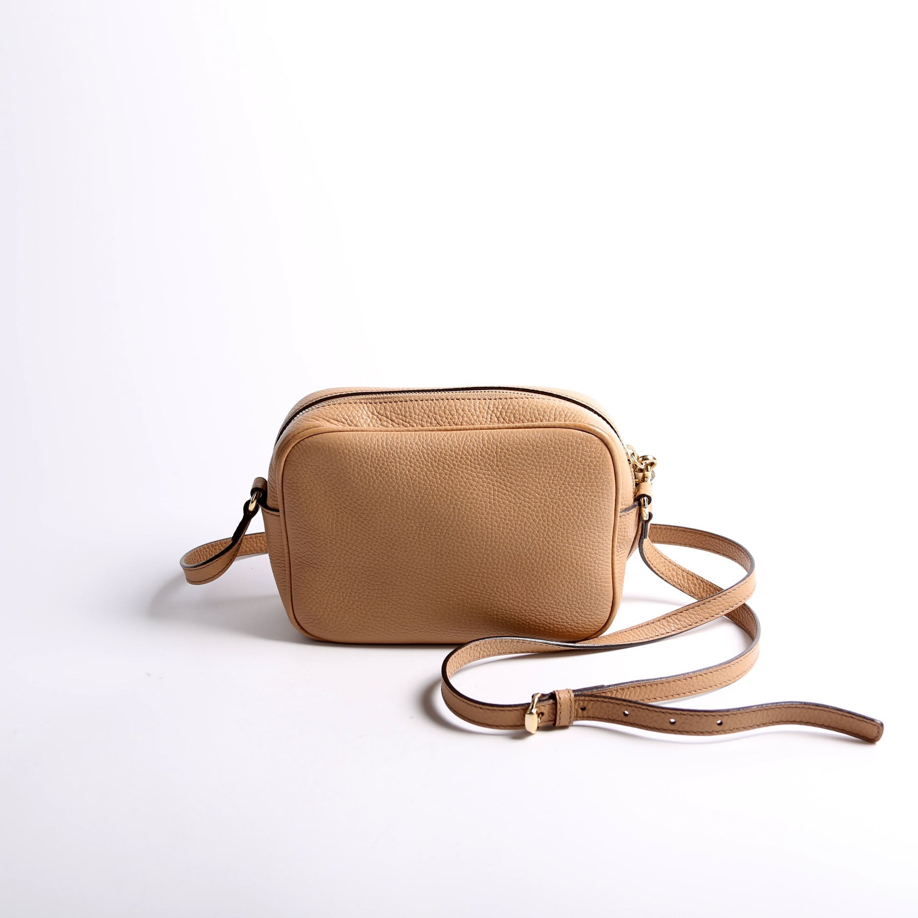 Gucci Soho Disco Tan Crossbody Bag Tan 6