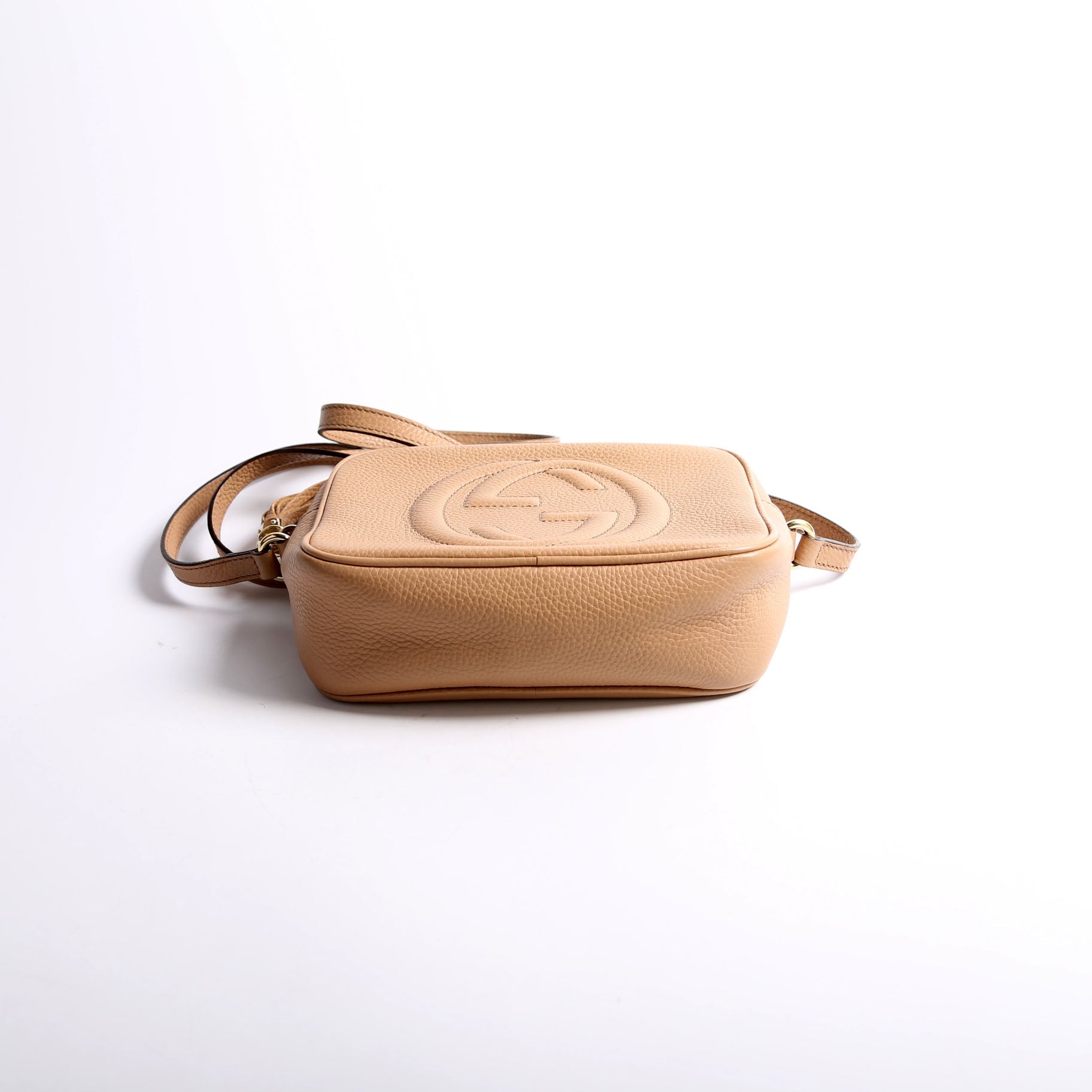 Gucci Soho Disco Tan Crossbody Bag Tan 6