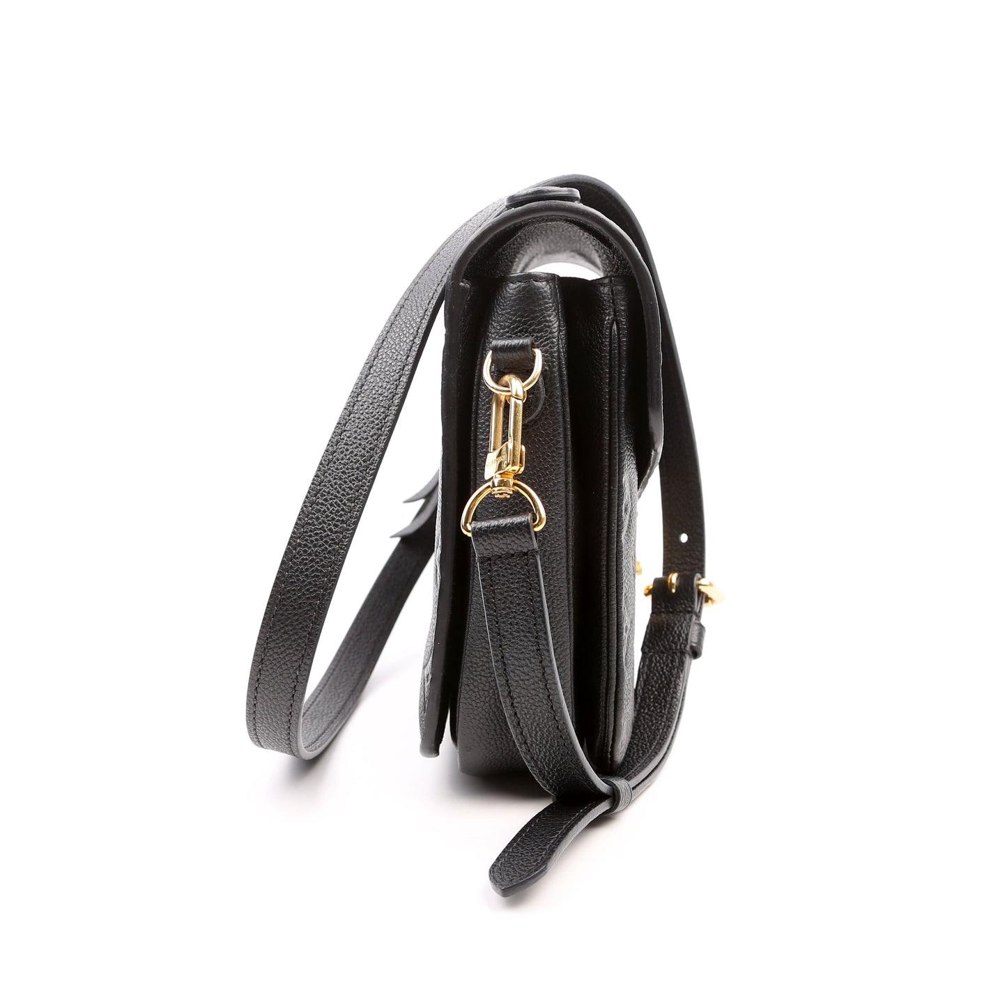 Louis Vuitton Pochette Metis Empreinte Black Clutch Bag Black 7