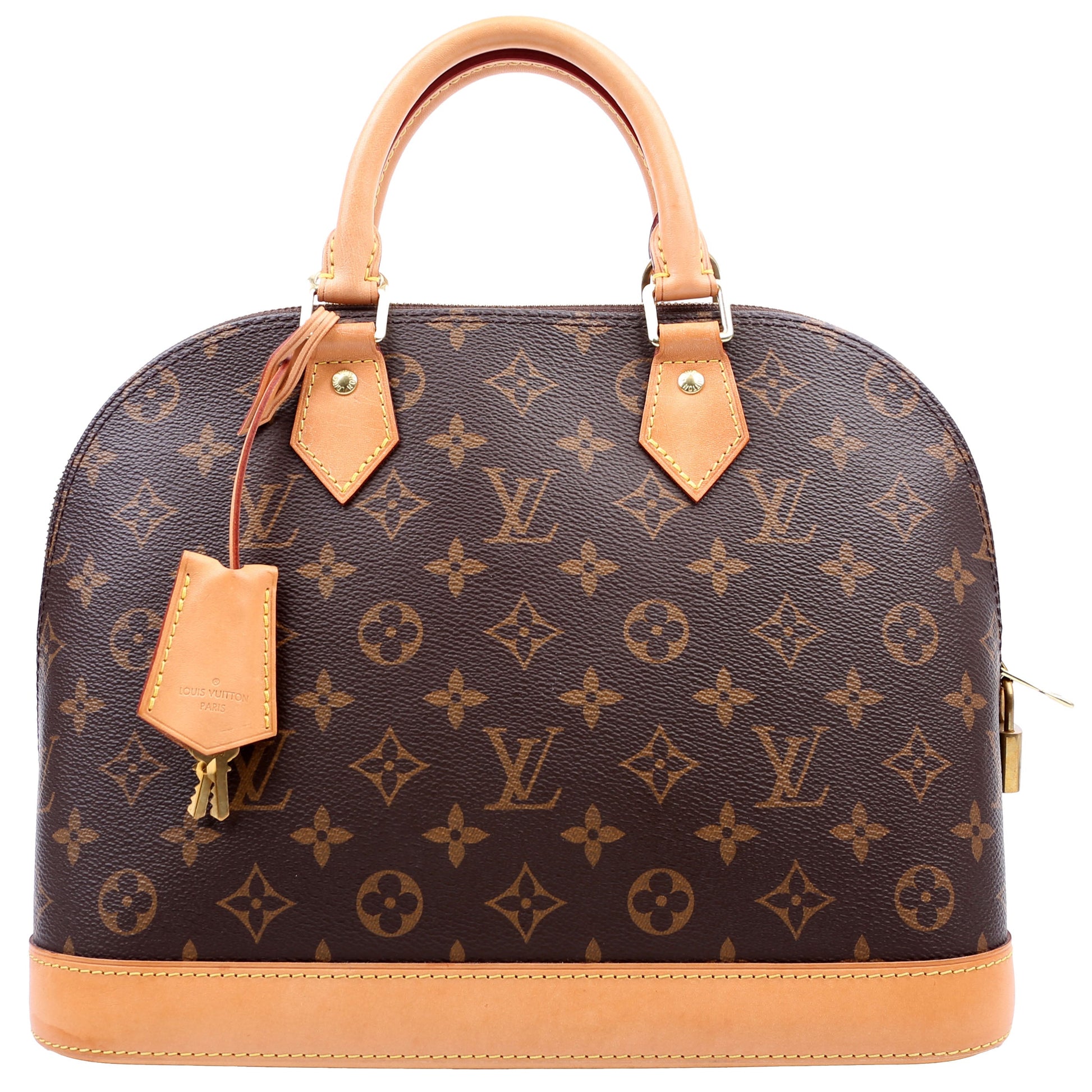 Louis Vuitton Alma PM Newer Monogram Handbag Newer 8